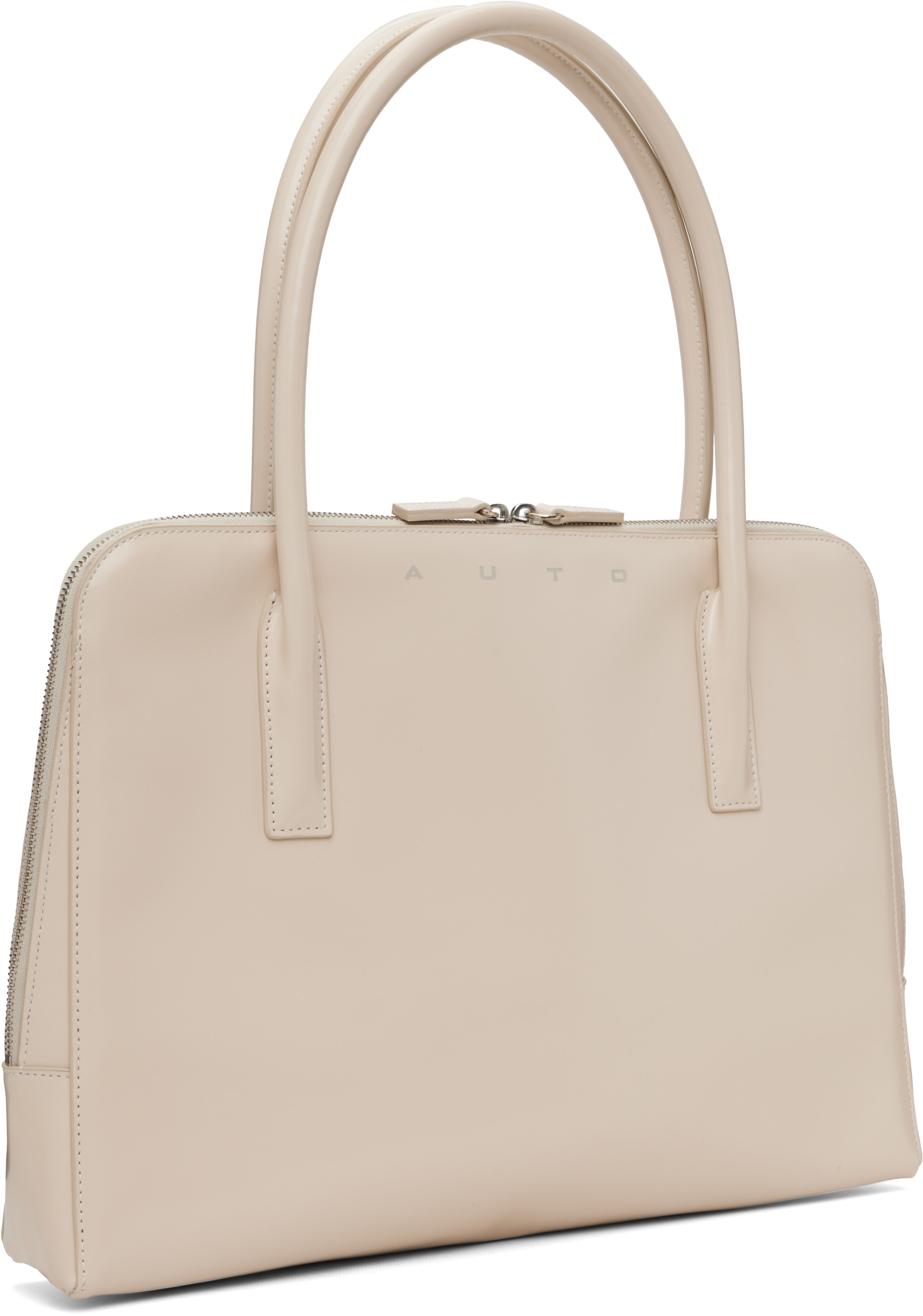 AUTO - Sac Model S blanc cassé exclusif à SSENSE