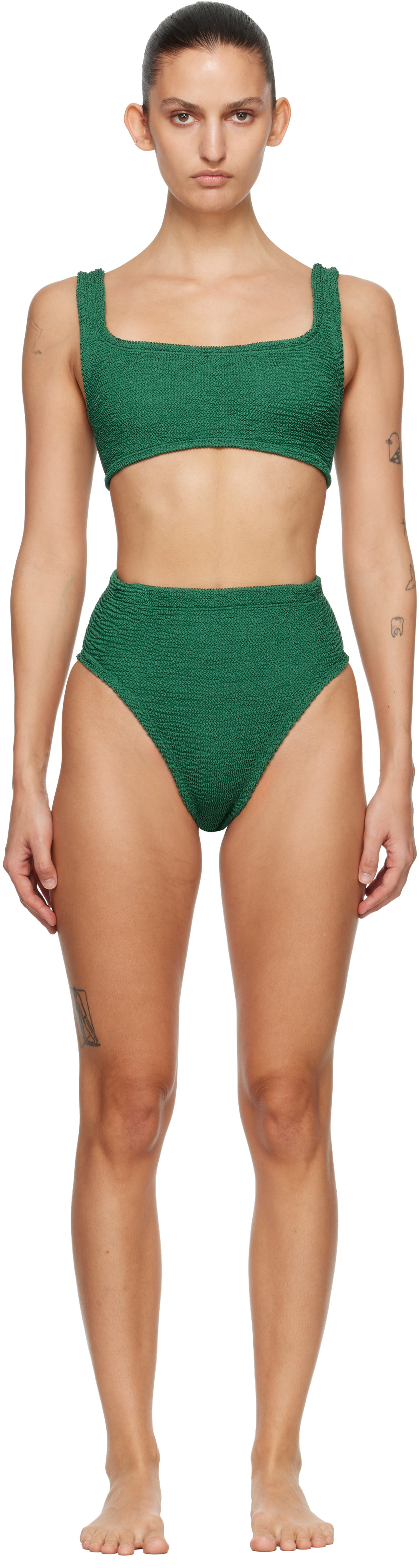 Hunza G - Bikini Patricia vert