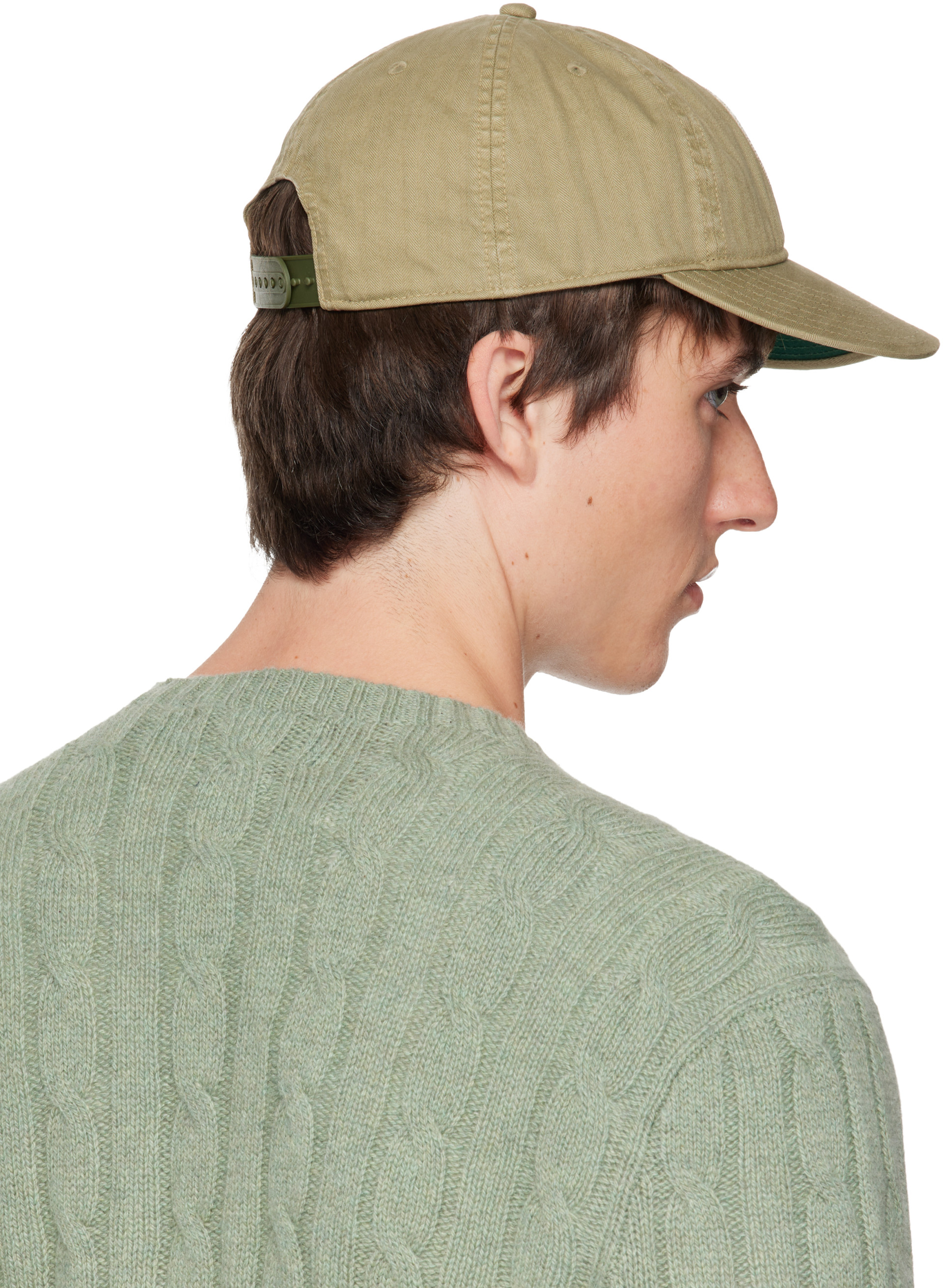 RRL - Green Winged-Logo Twill Ball Cap