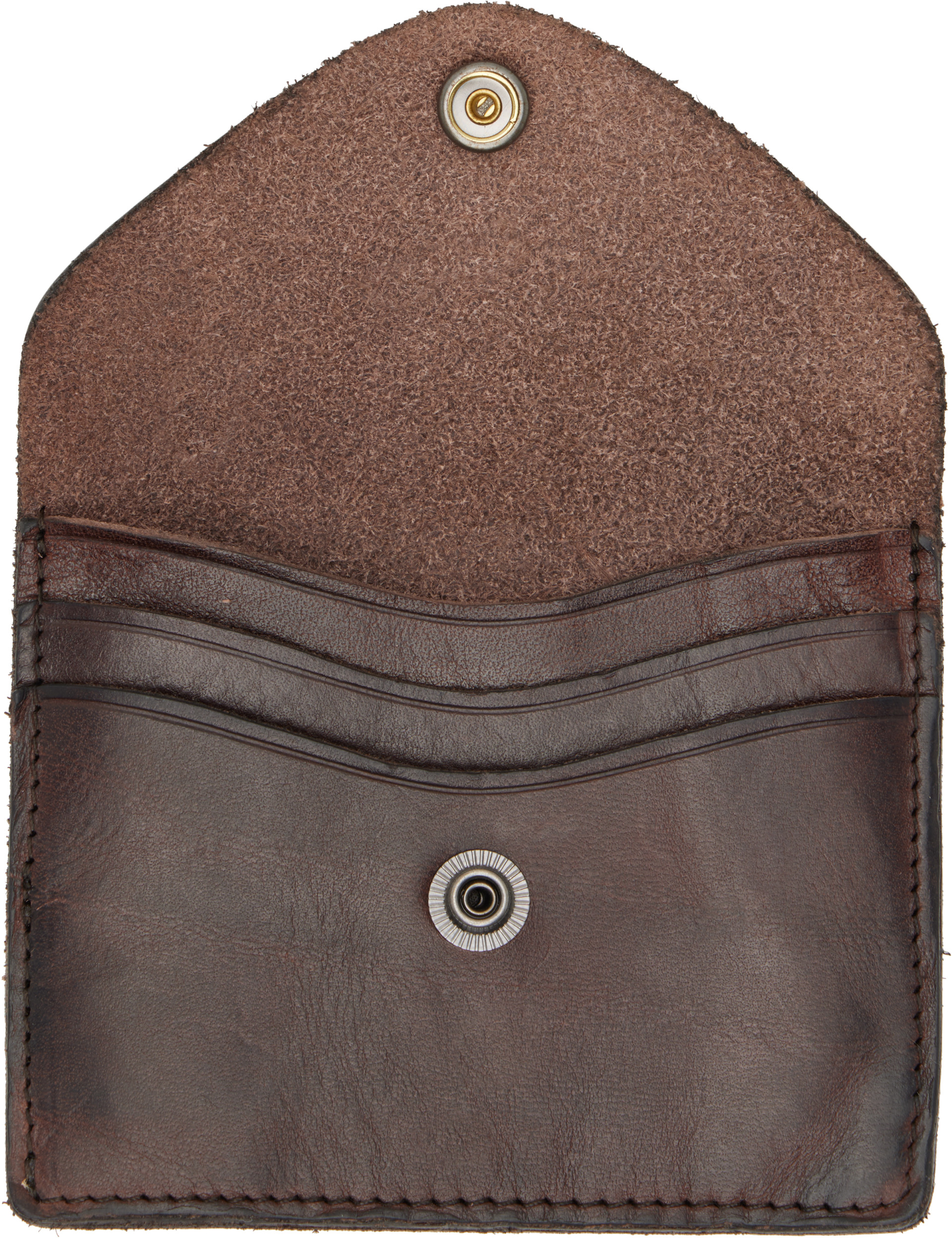 RRL - Brown Leather Card Holder