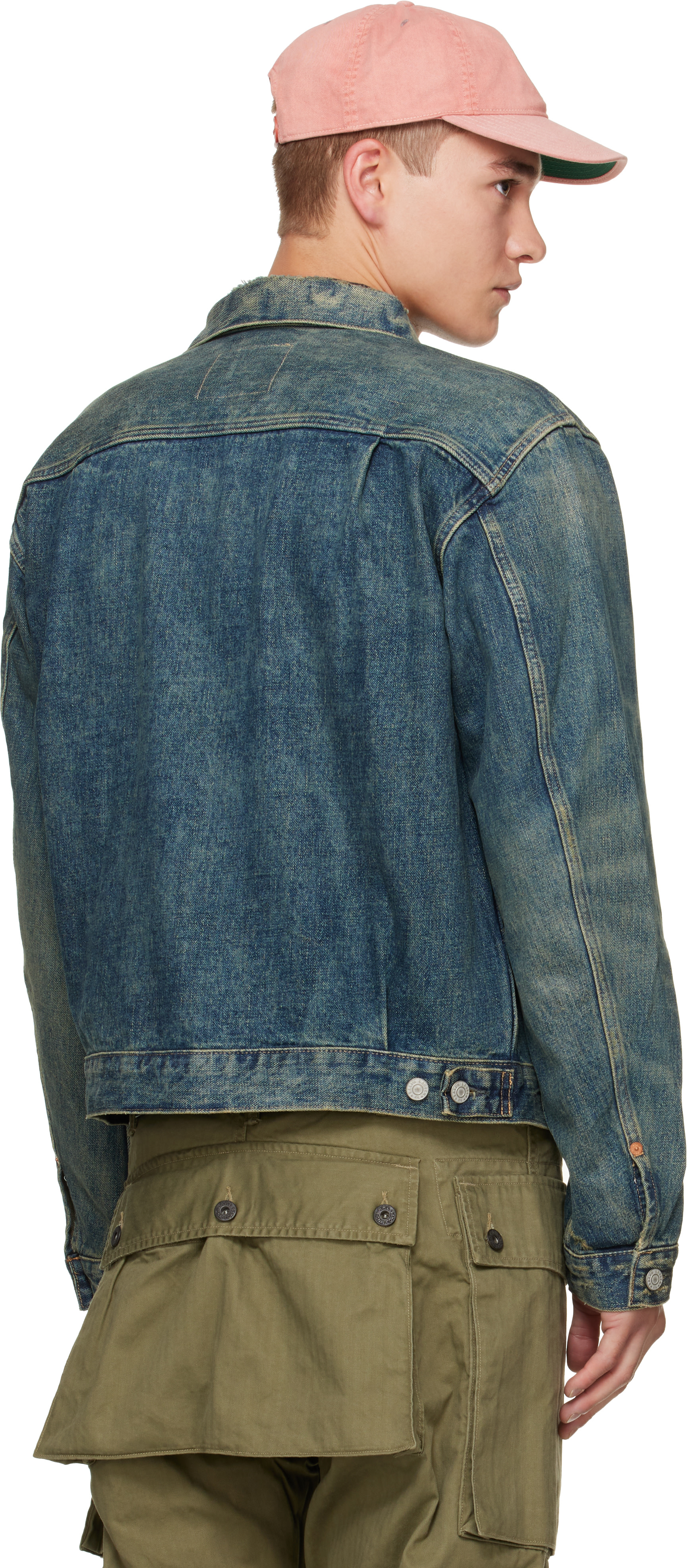 RRL - Blue Type-2 Unlined Denim Trucker Jacket