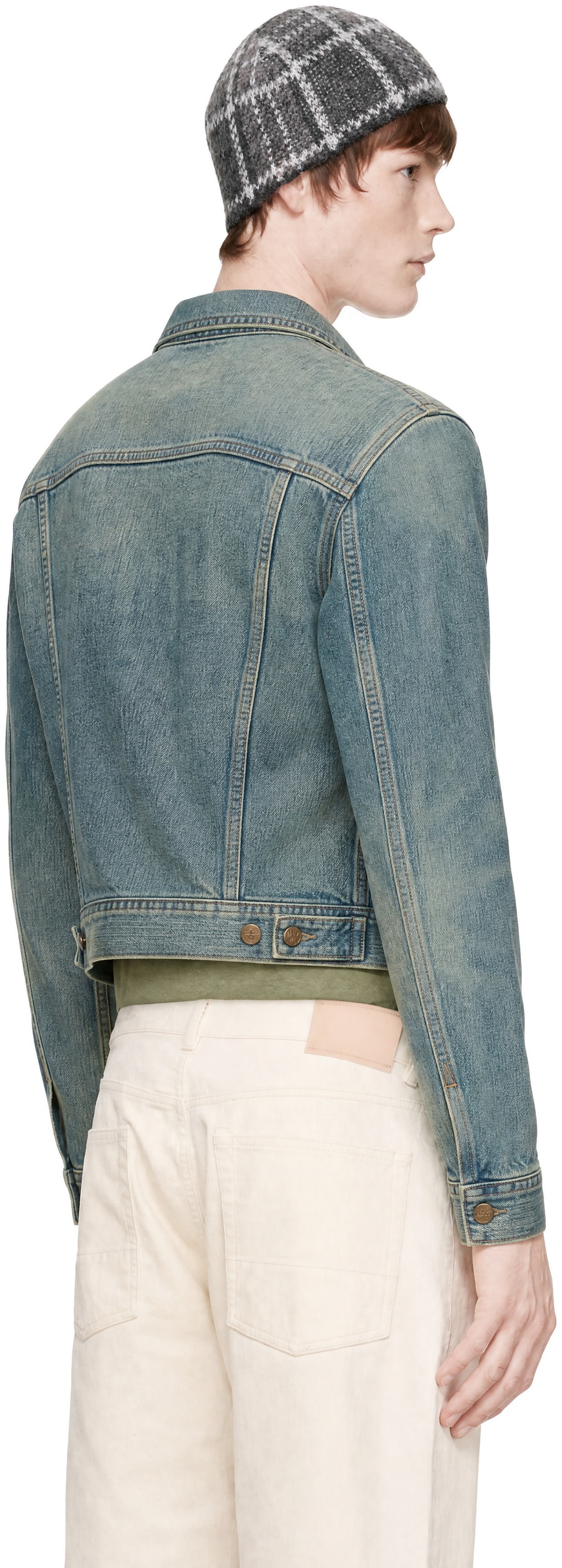 RRL - Blue Indigo Denim Trucker Jacket