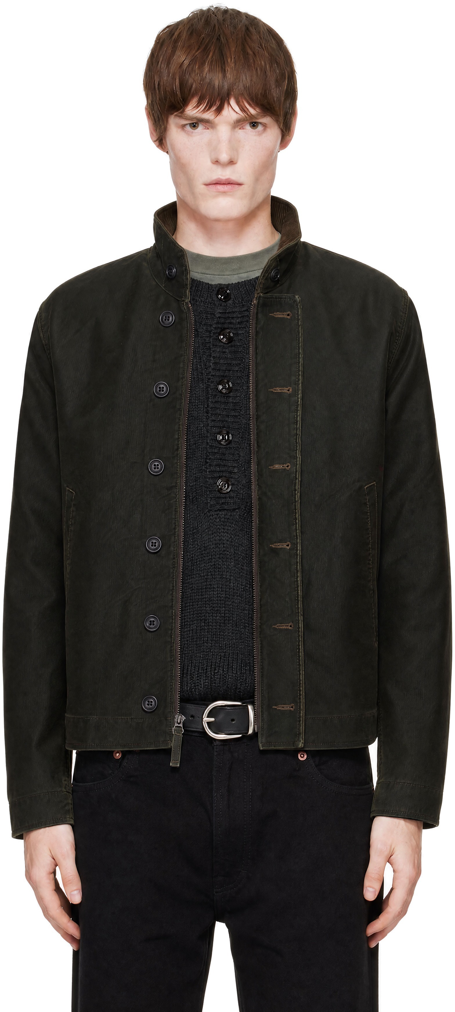 RRL - 黑色 Cotton Bower Deck 夹克