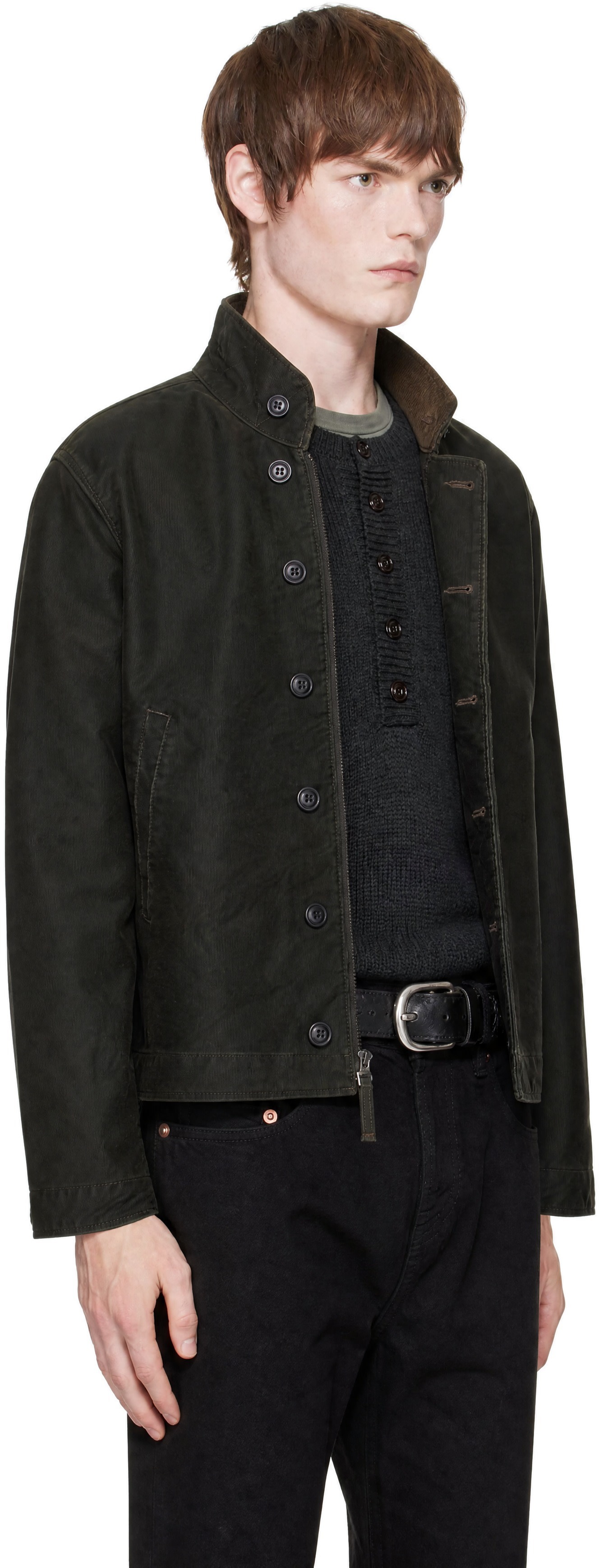 RRL - 黑色 Cotton Bower Deck 夹克