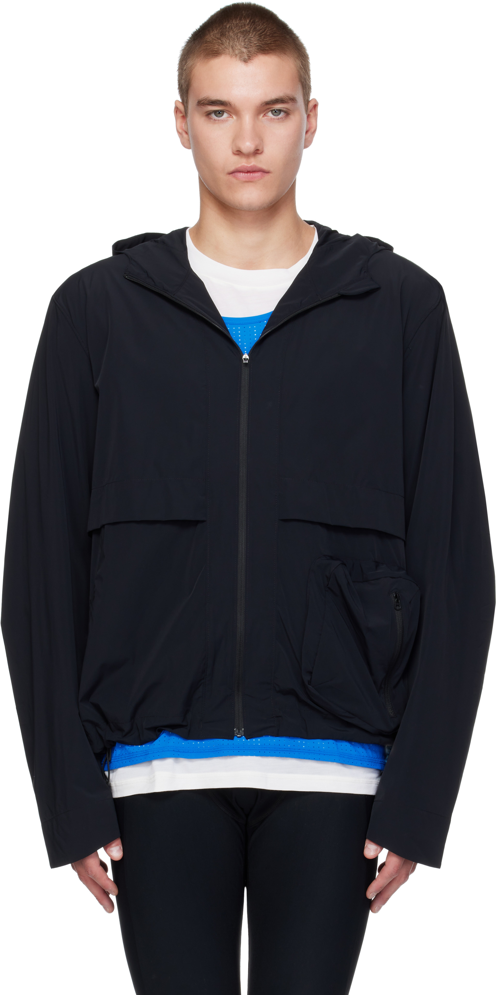 Literary Sport - Black Ashbery Running Jacket