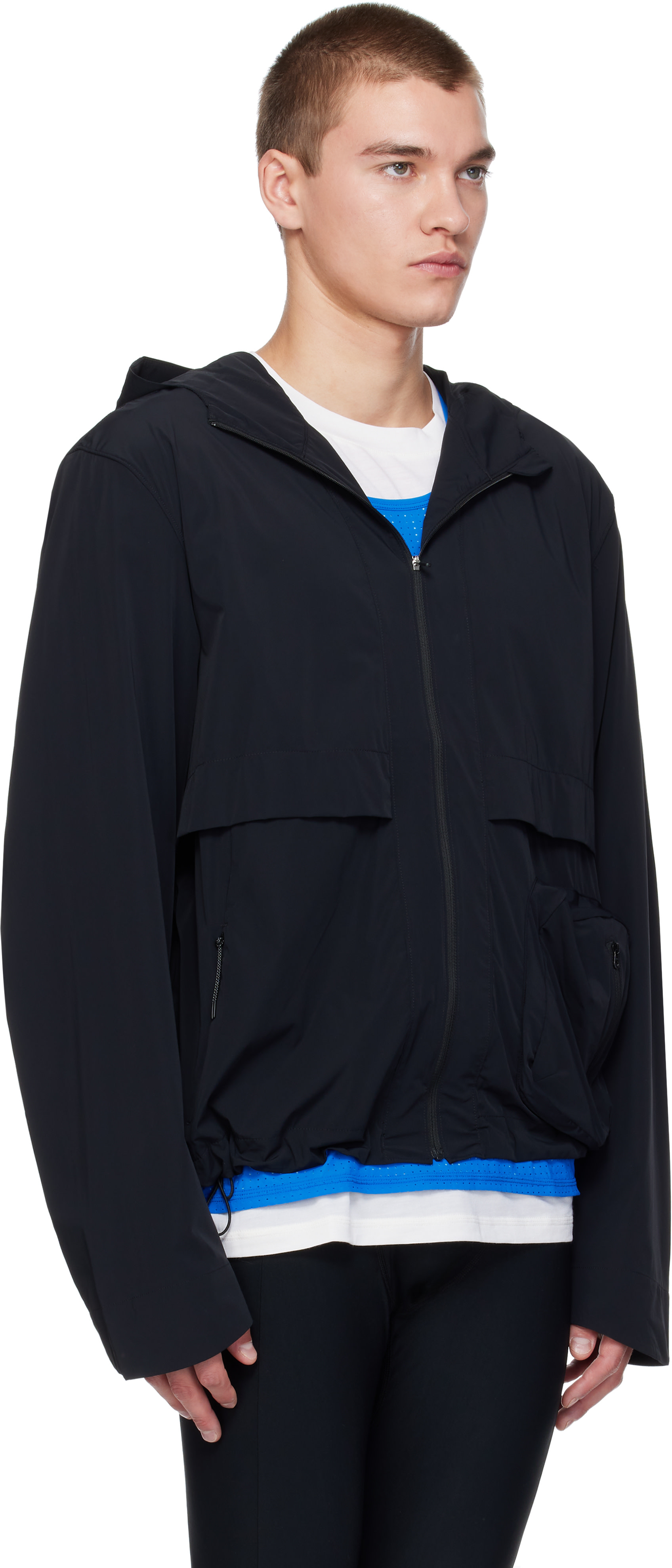 Literary Sport - Black Ashbery Running Jacket