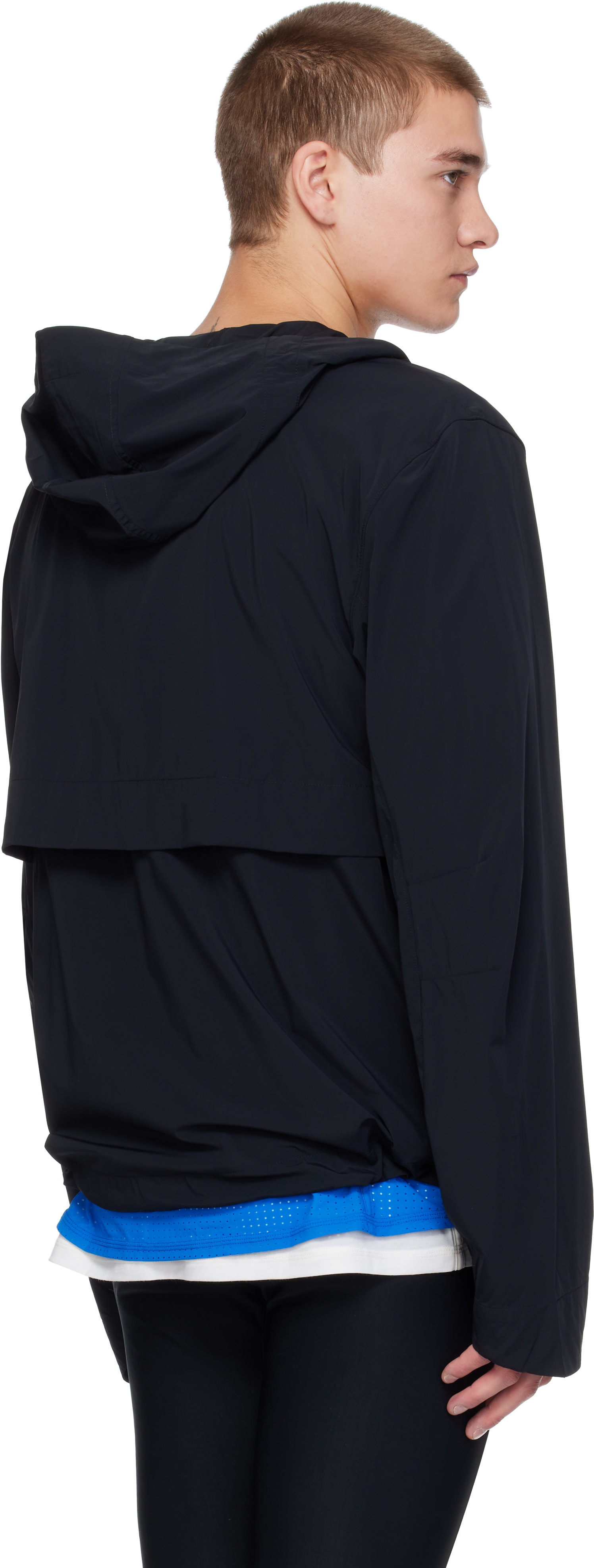 Literary Sport - Black Ashbery Running Jacket