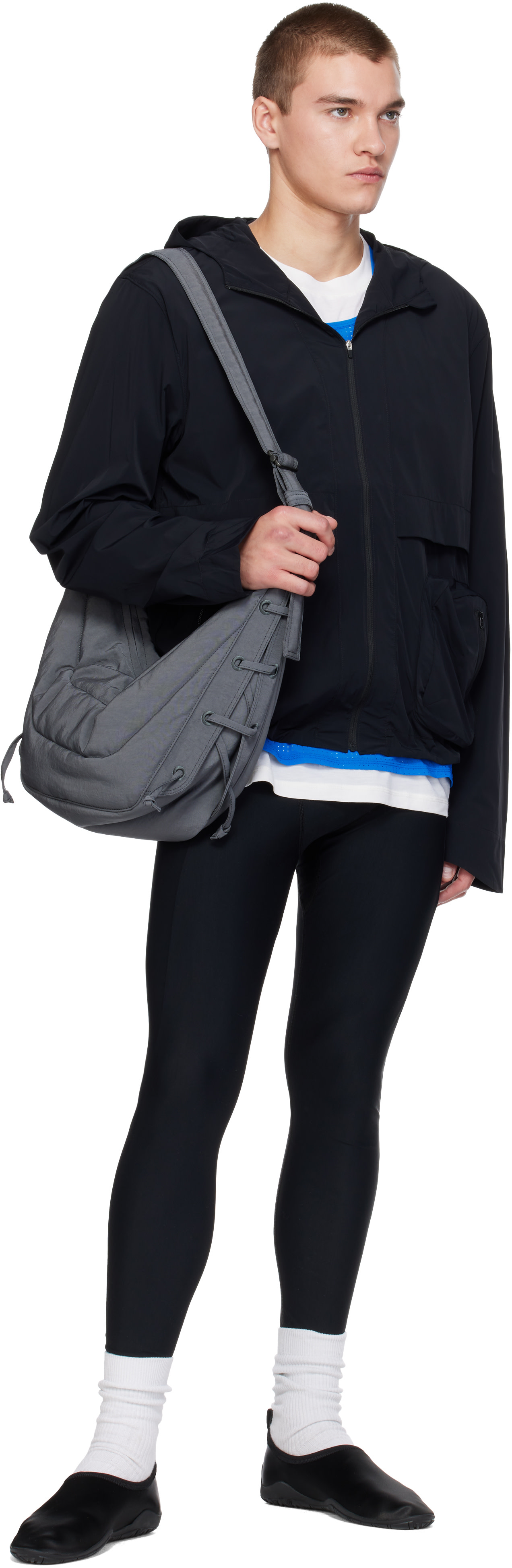 Literary Sport - Black Ashbery Running Jacket