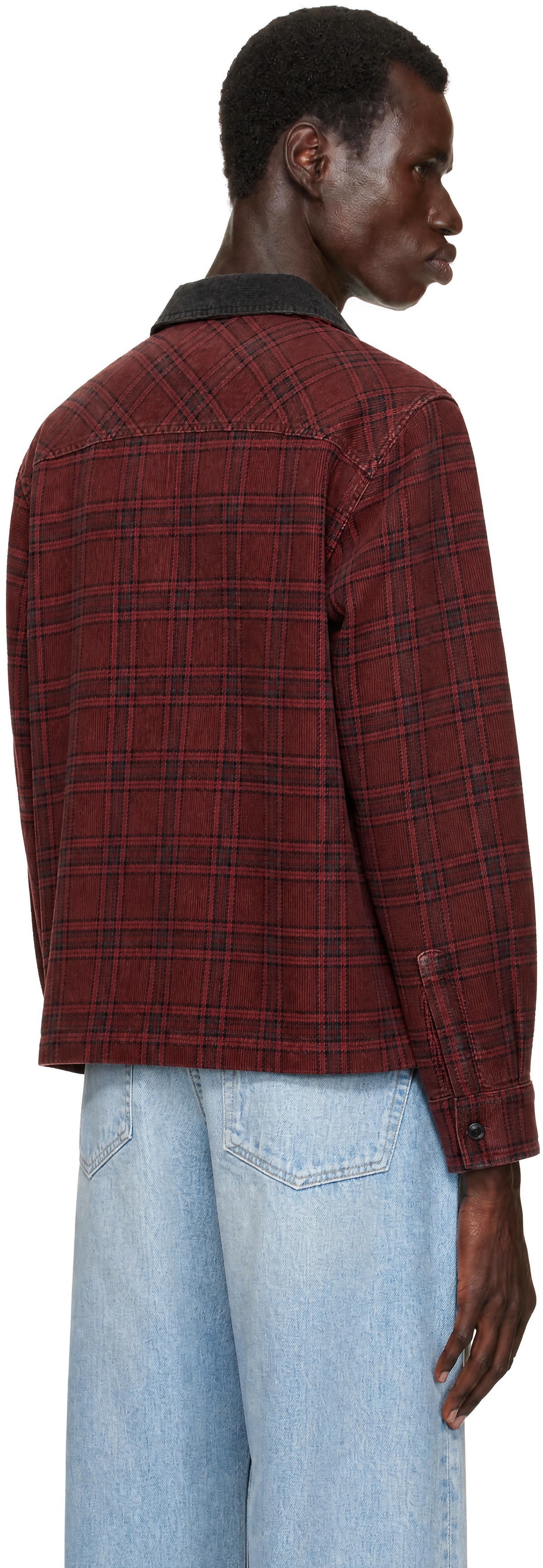 RRL - 红色 Check Corduroy 夹克