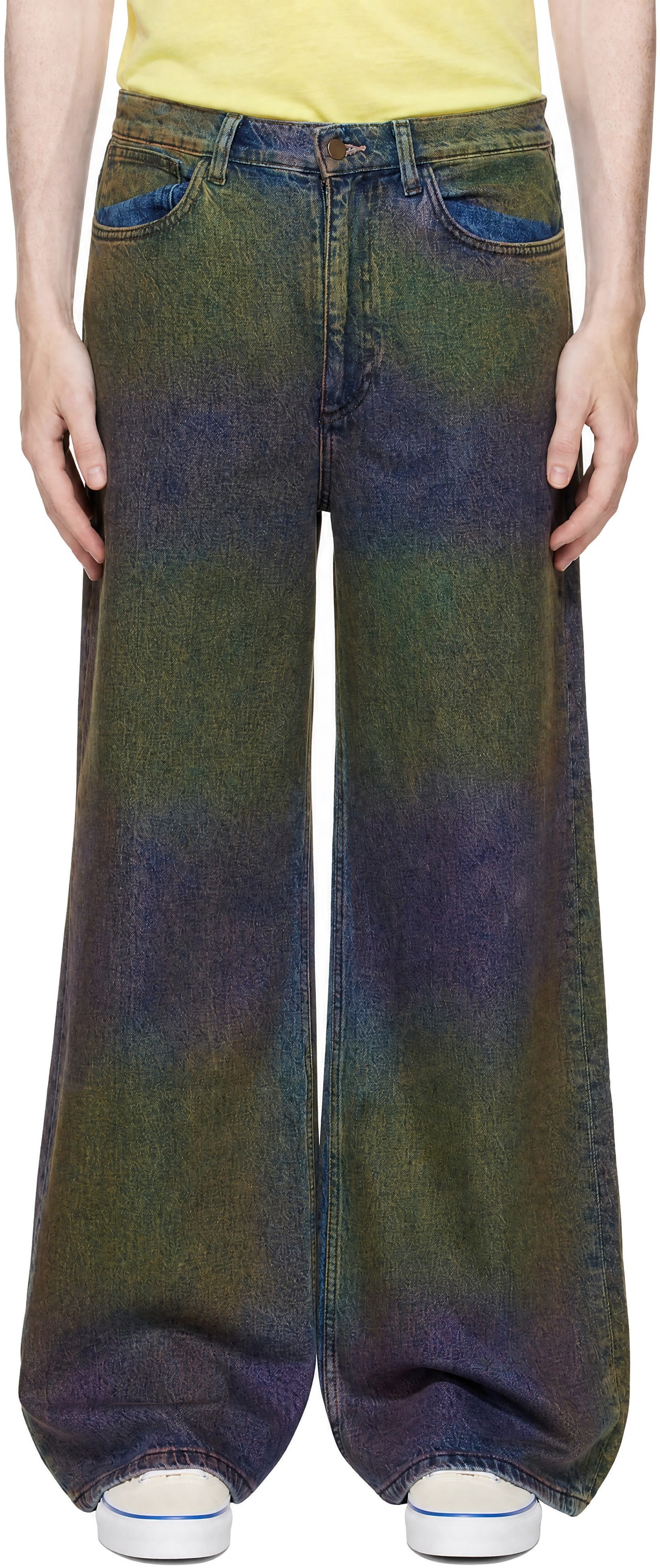 Sanderlak - Multicolor Wide Jeans