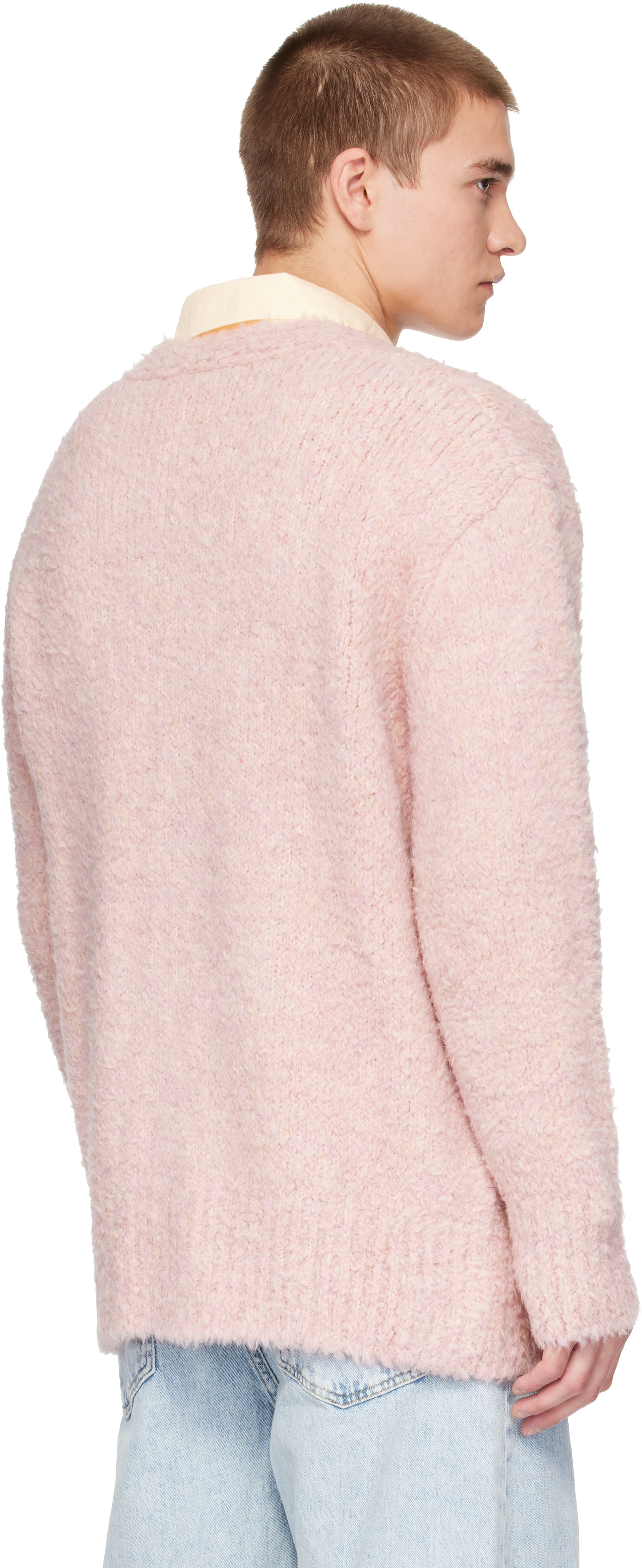 Sanderlak - Pink Oversized Cardigan