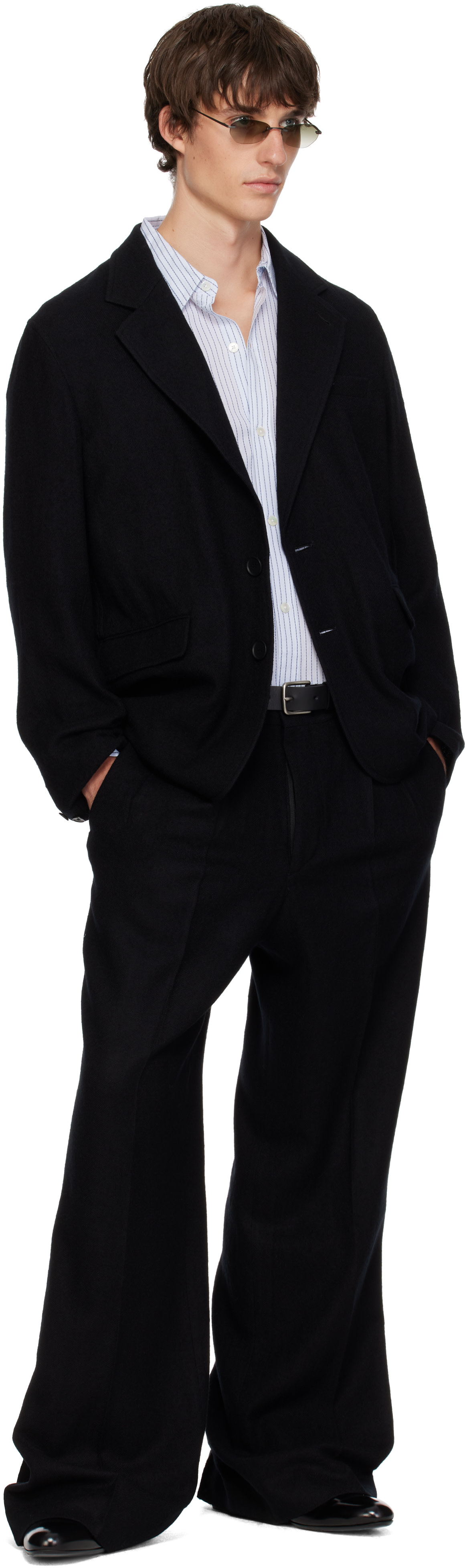 SIRE - Black Light Wool Blazer