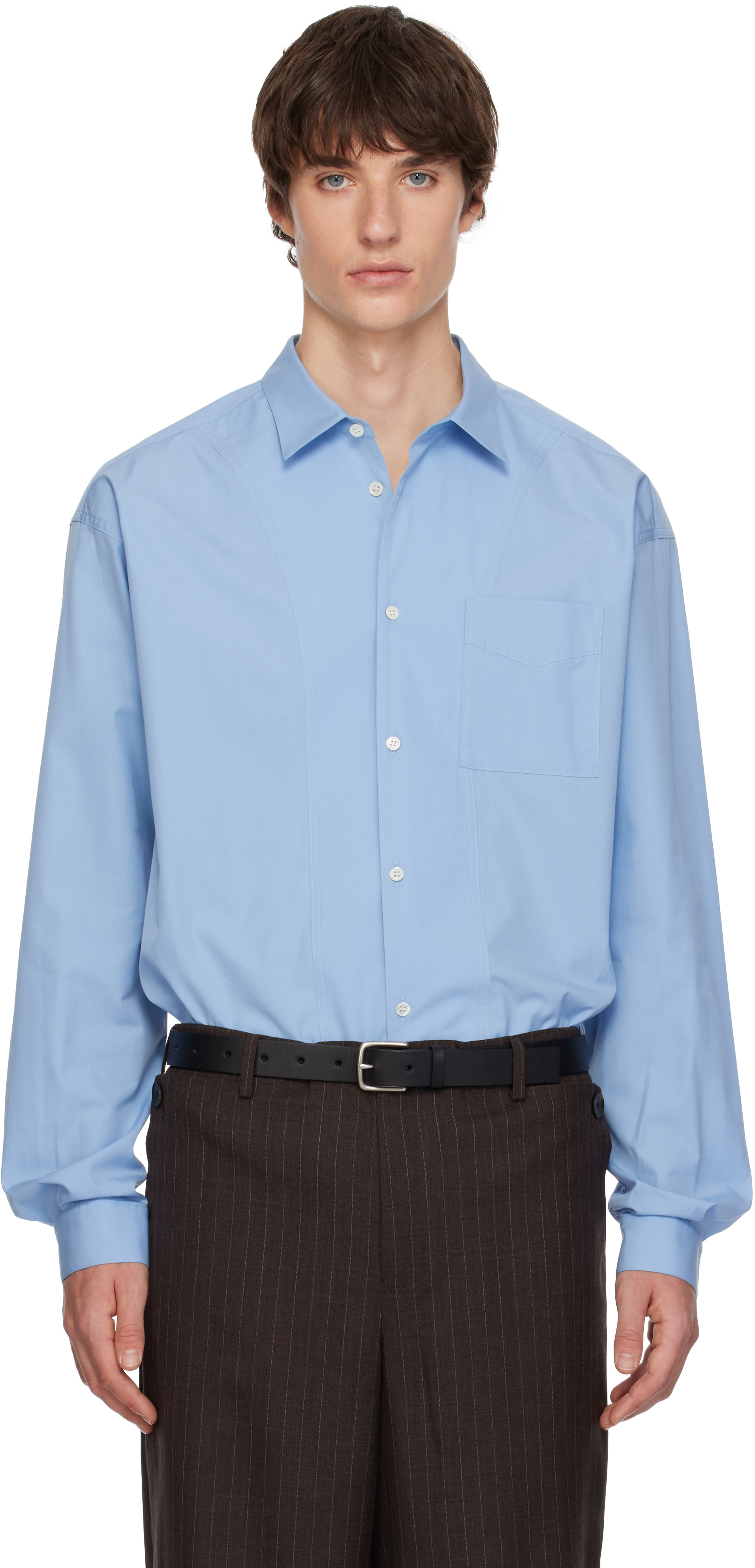 SIRE - Blue Light Button-Down Shirt