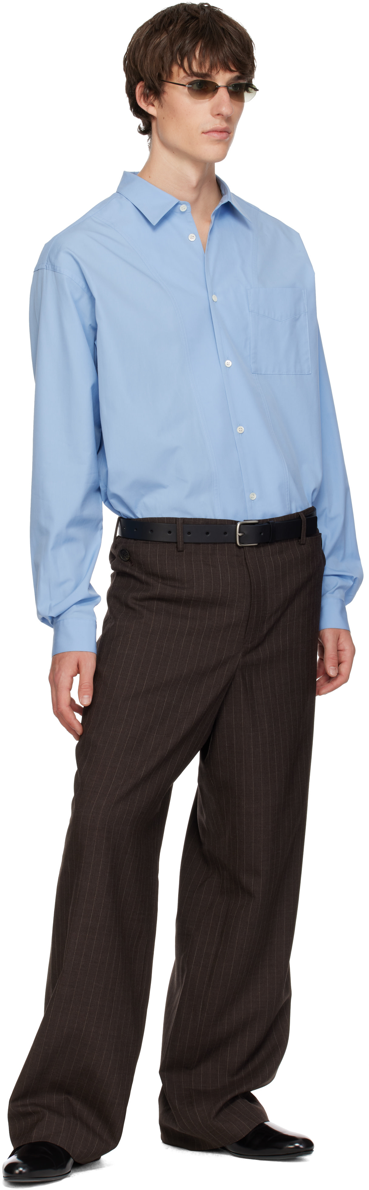 SIRE - Blue Light Button-Down Shirt