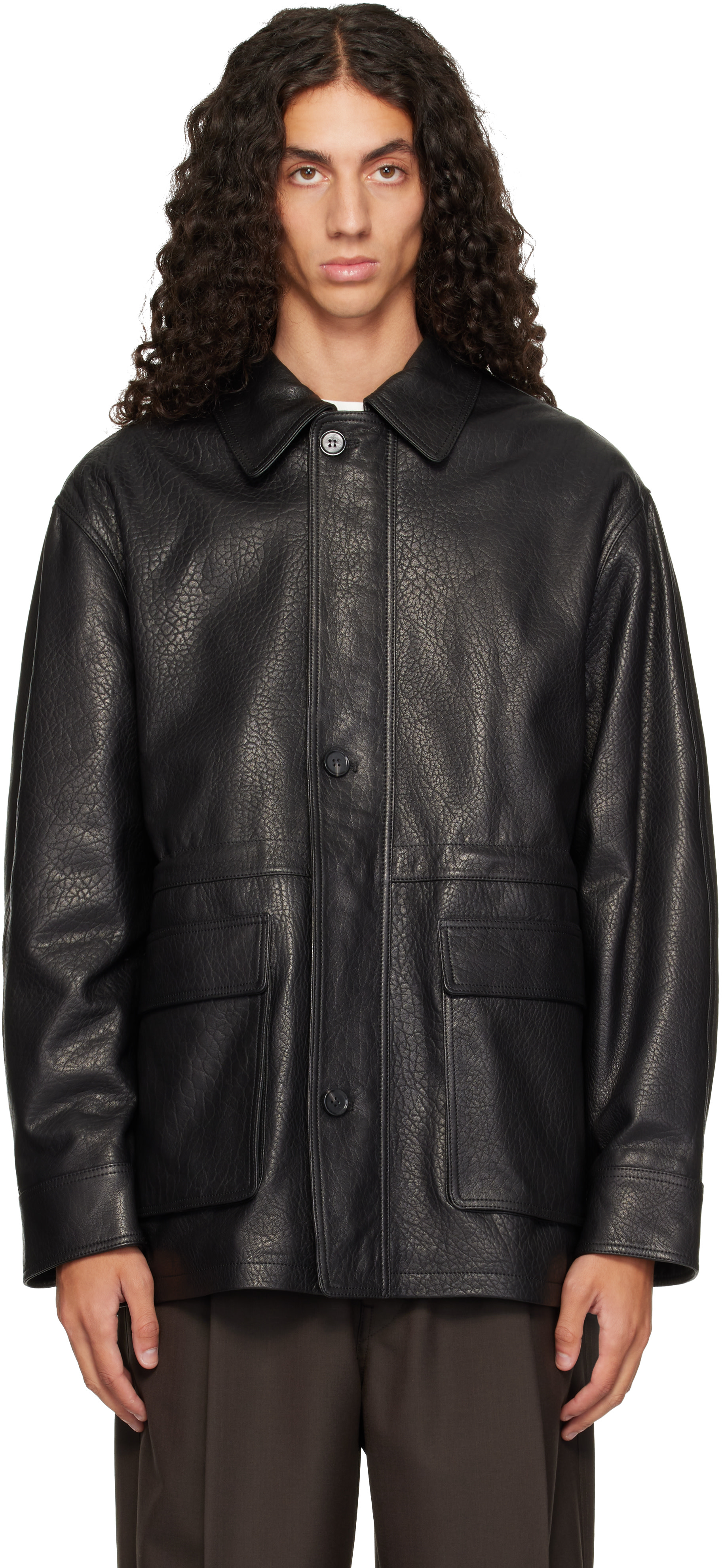 Arma - Black Mavis Leather Jacket