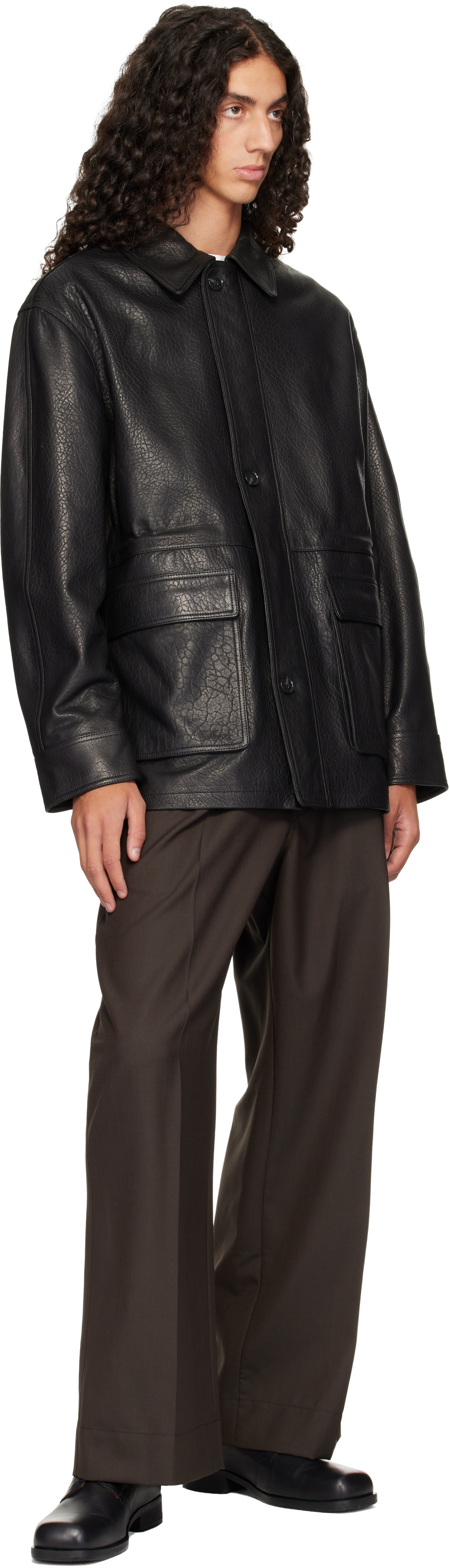 Arma - Black Mavis Leather Jacket