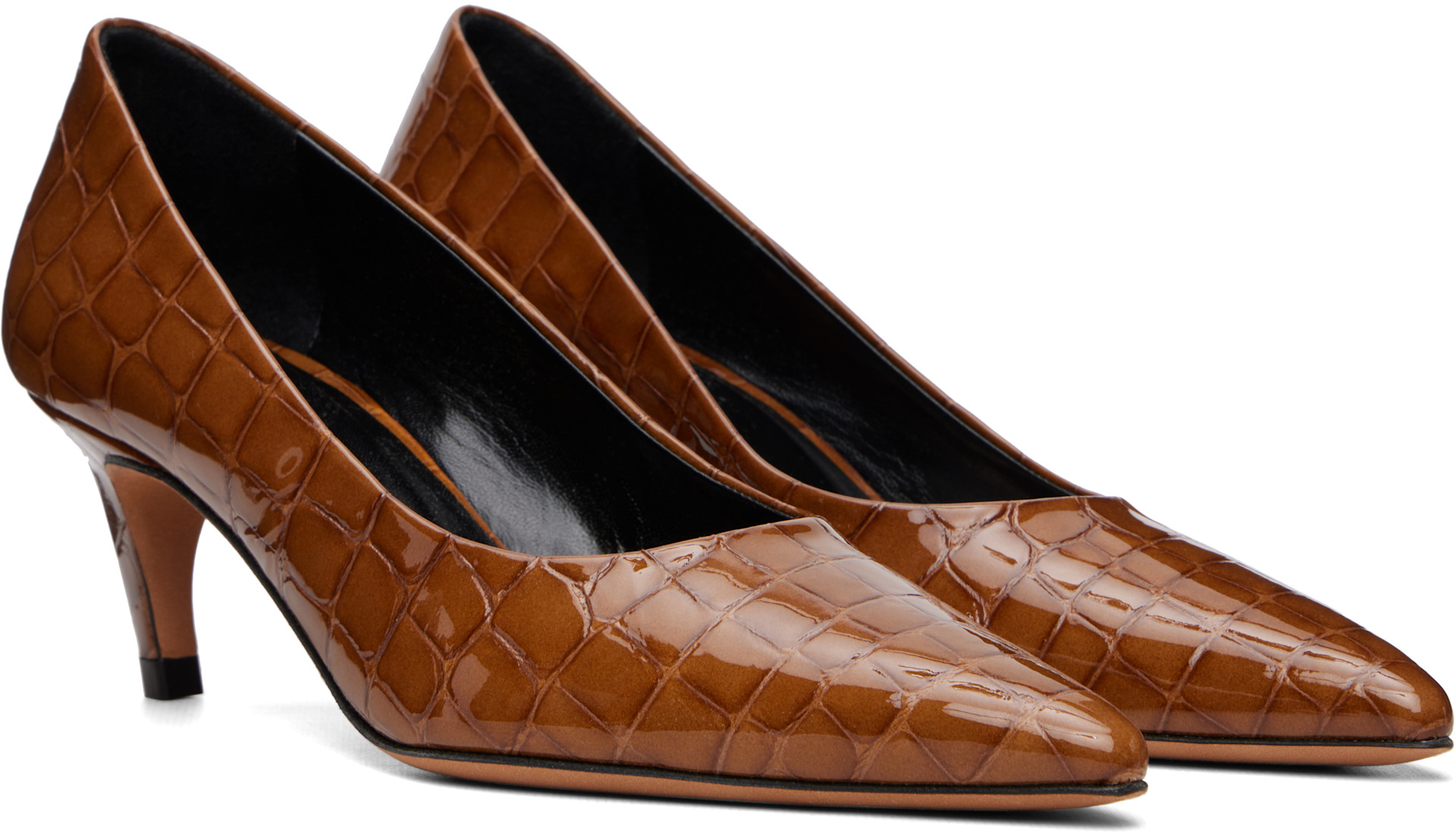 JUDE - Chaussures à talon Blade brunes