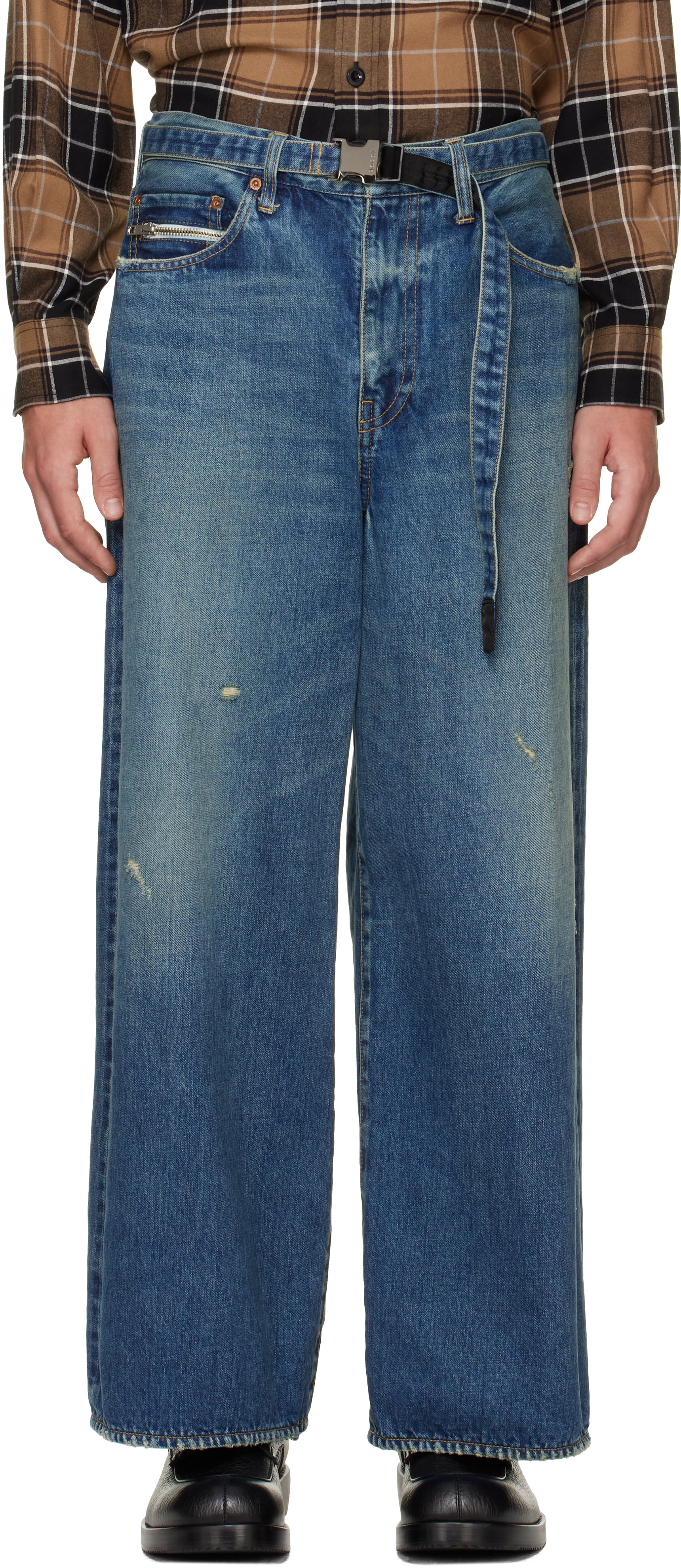 sacai - Blue BEYONDEXX Jeans