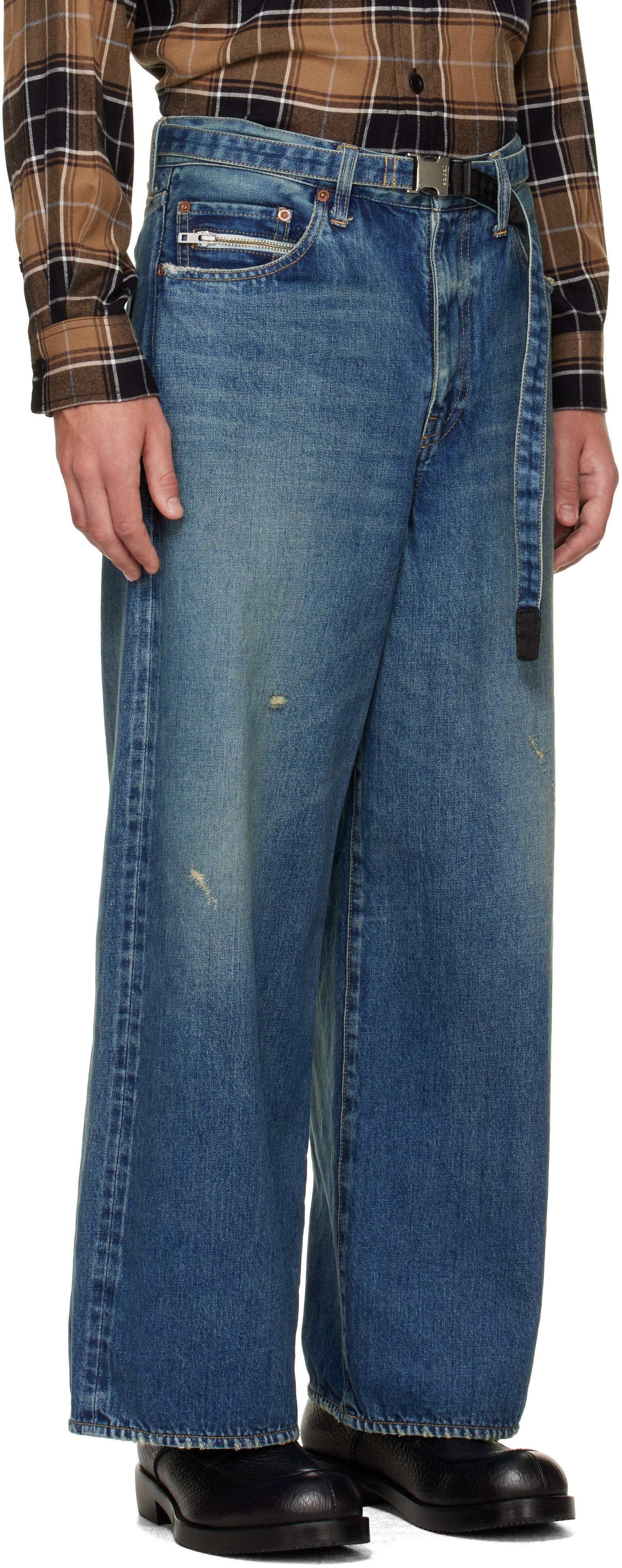 sacai - Blue BEYONDEXX Jeans
