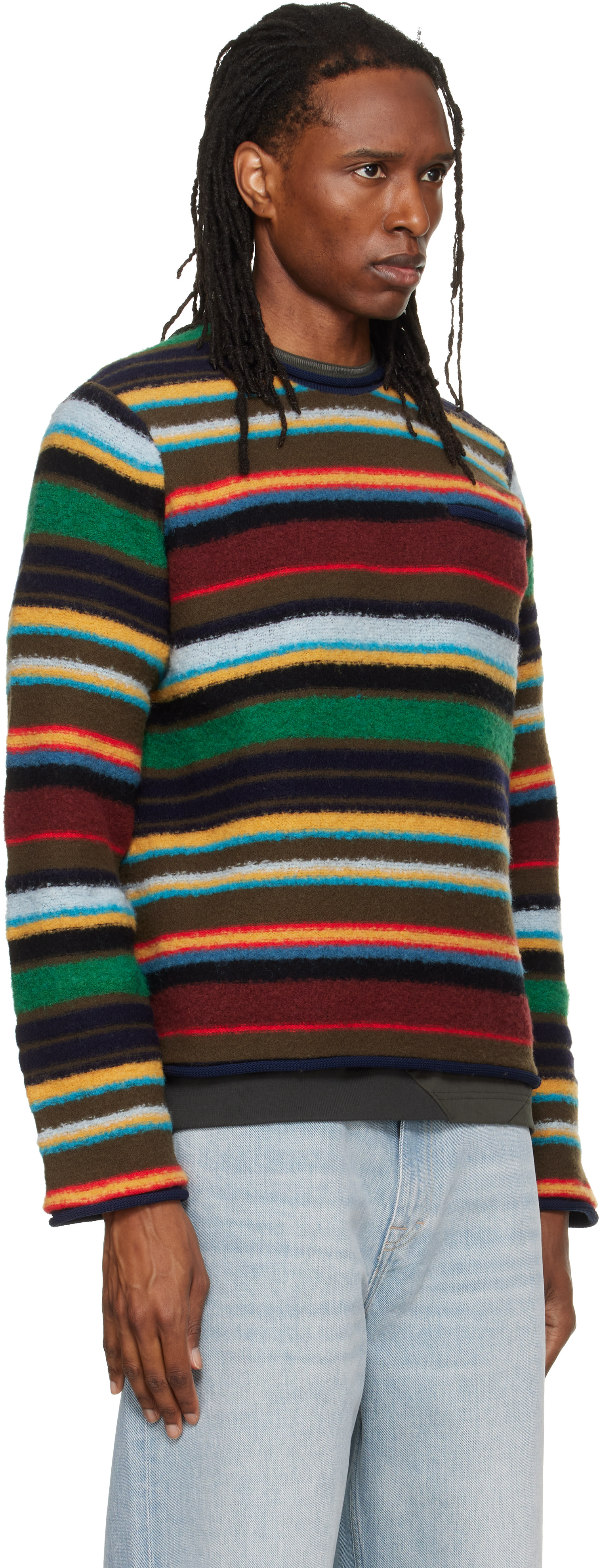 sacai - マルチカラー Mix Knit セーター