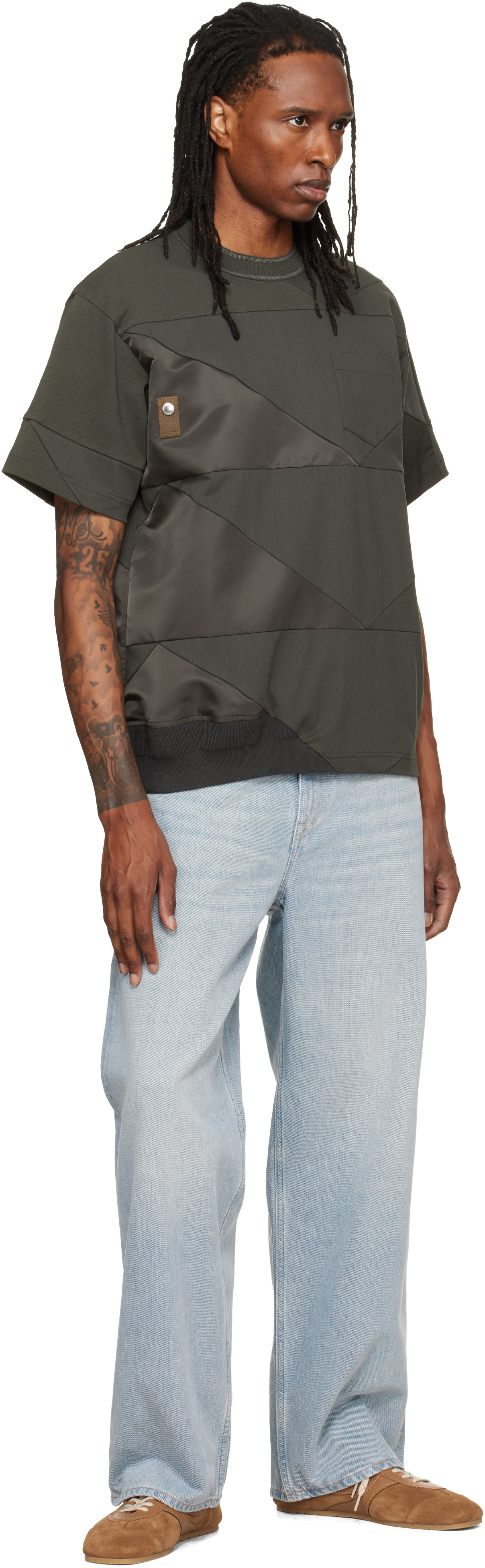 A.P.C. sacai グレー Tシャツ S sacai APC Tシャツ Sサイズ サカイ x APCの