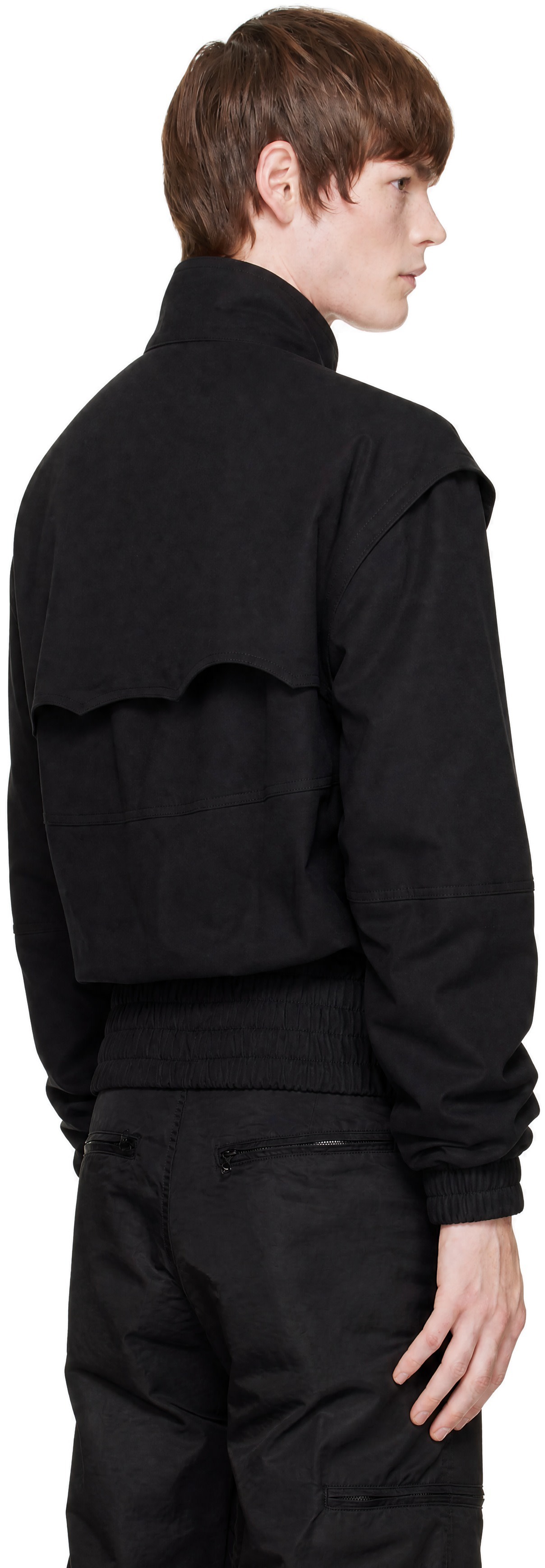HYACYN - Black Notgnirrah Jacket