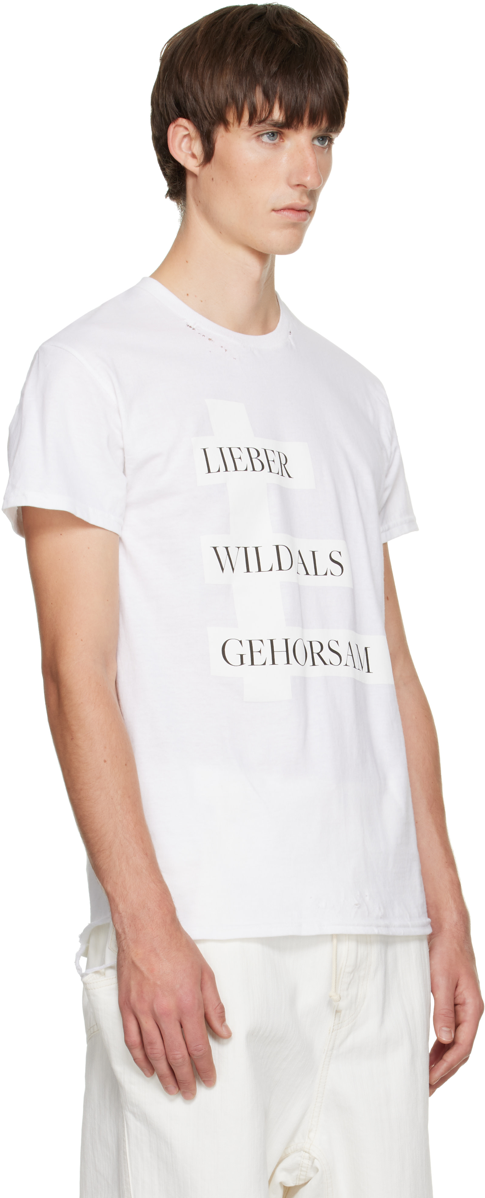 HYACYN - ホワイト 'Lieber' Tシャツ