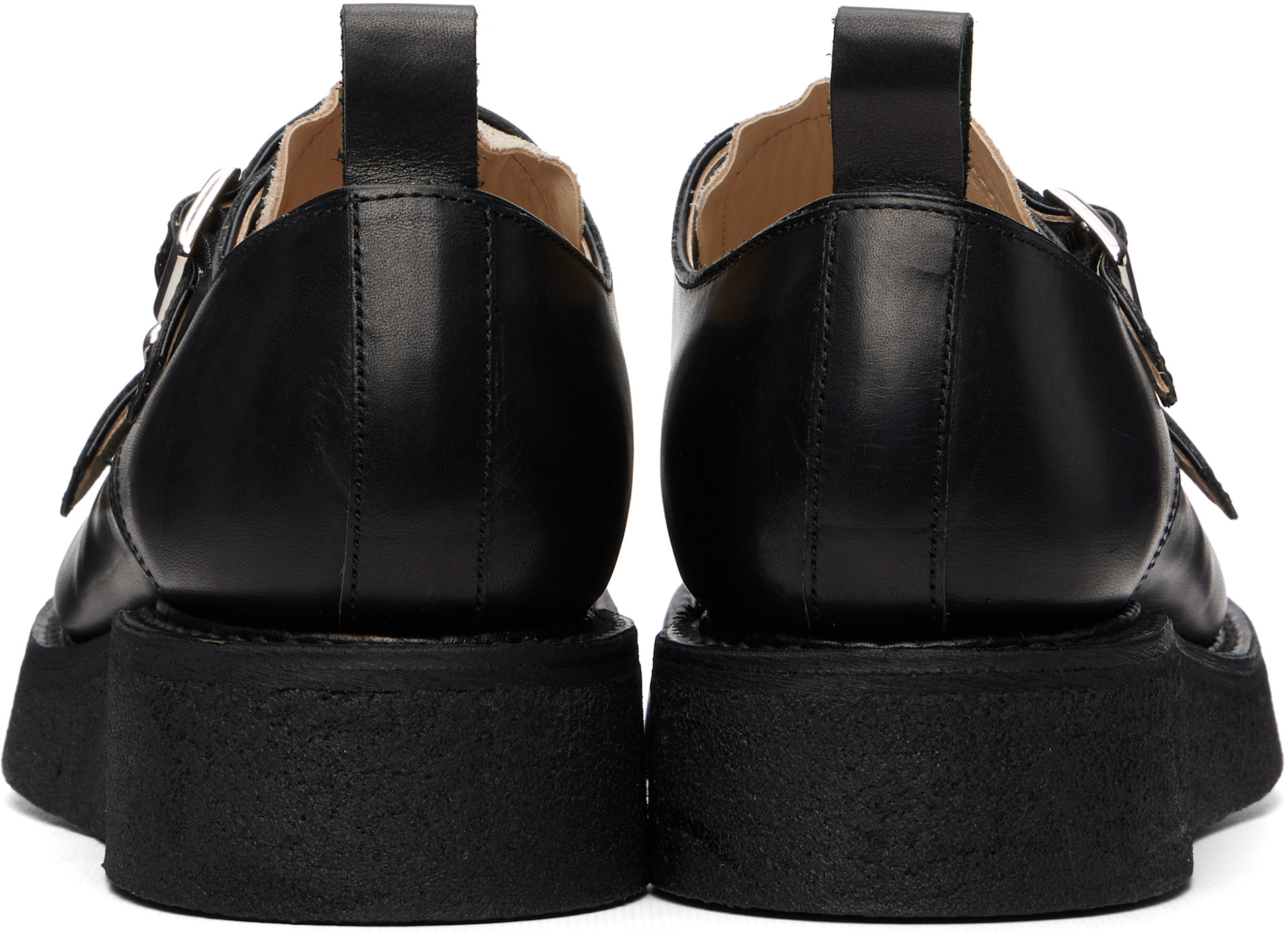 Kids Love Gaite: ブラック Richard モンクストラップ | SSENSE 日本