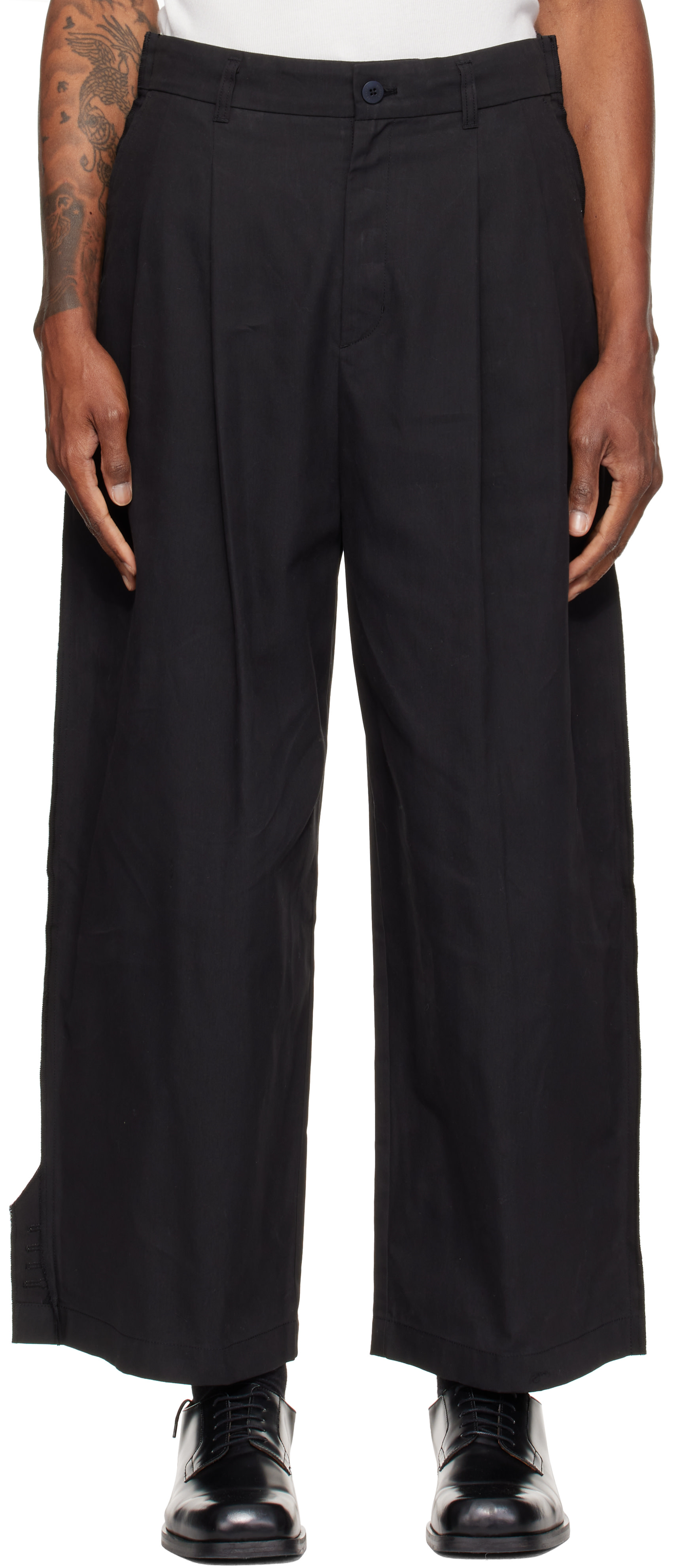 RE;CODE - Pantalon chino noir