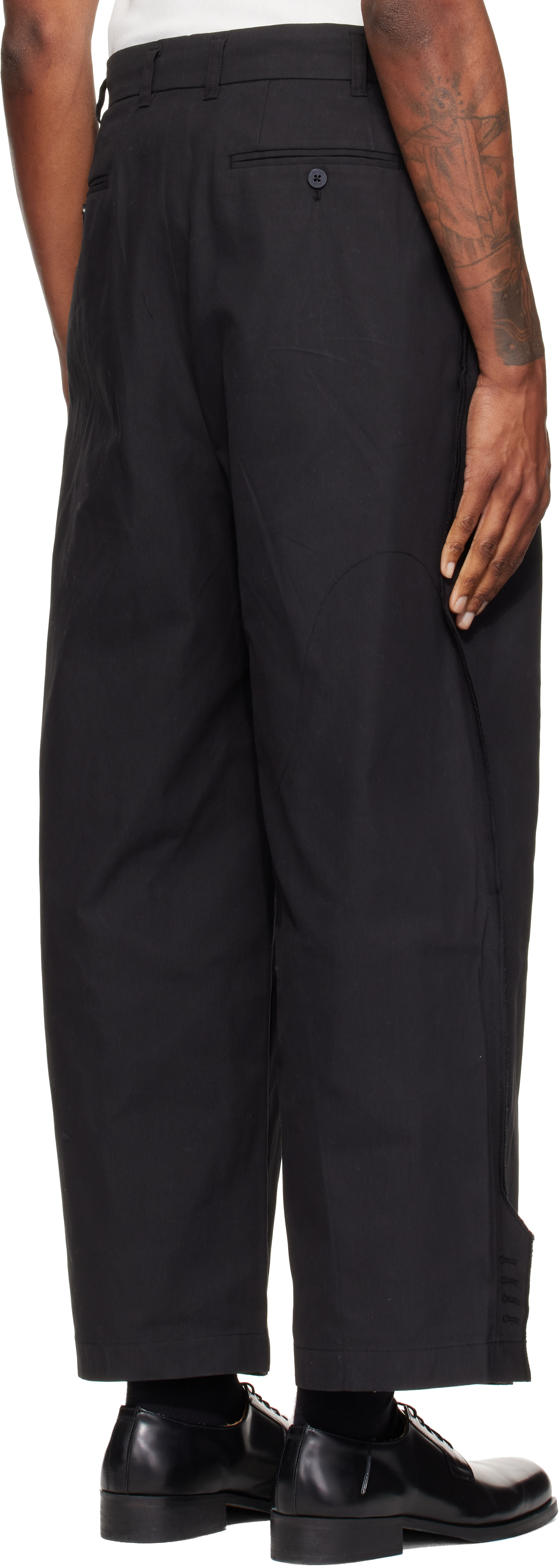 RE;CODE - Pantalon chino noir