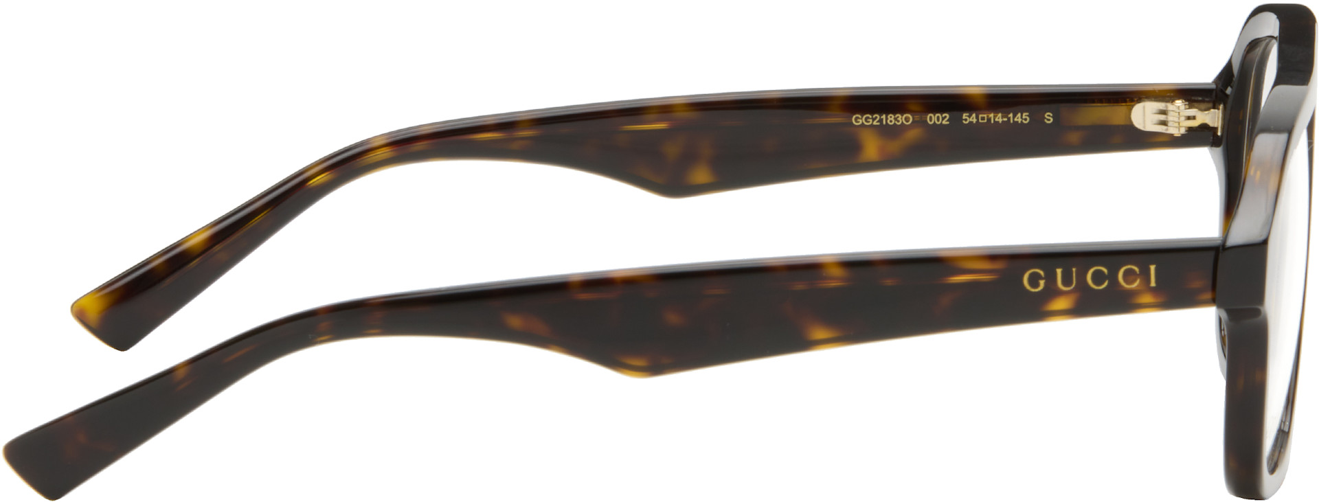 Gucci - Lunettes de vue brunes