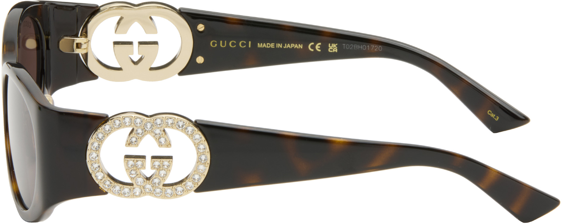 Gucci - Brown Hailey Sunglasses