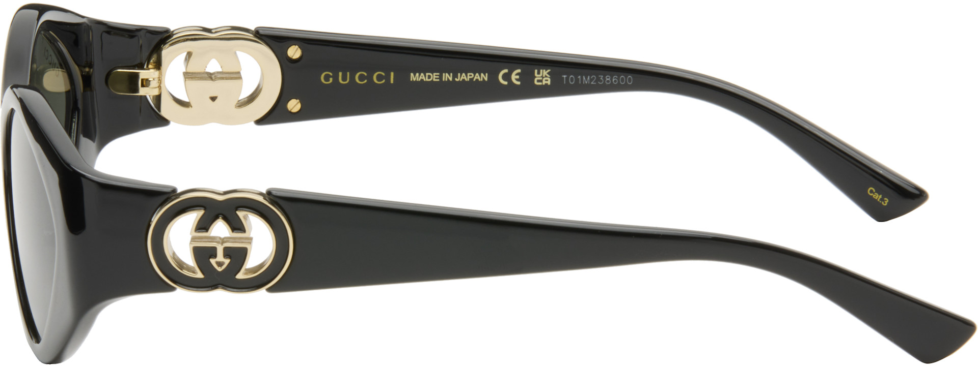 Gucci - Black Hailey Sunglasses