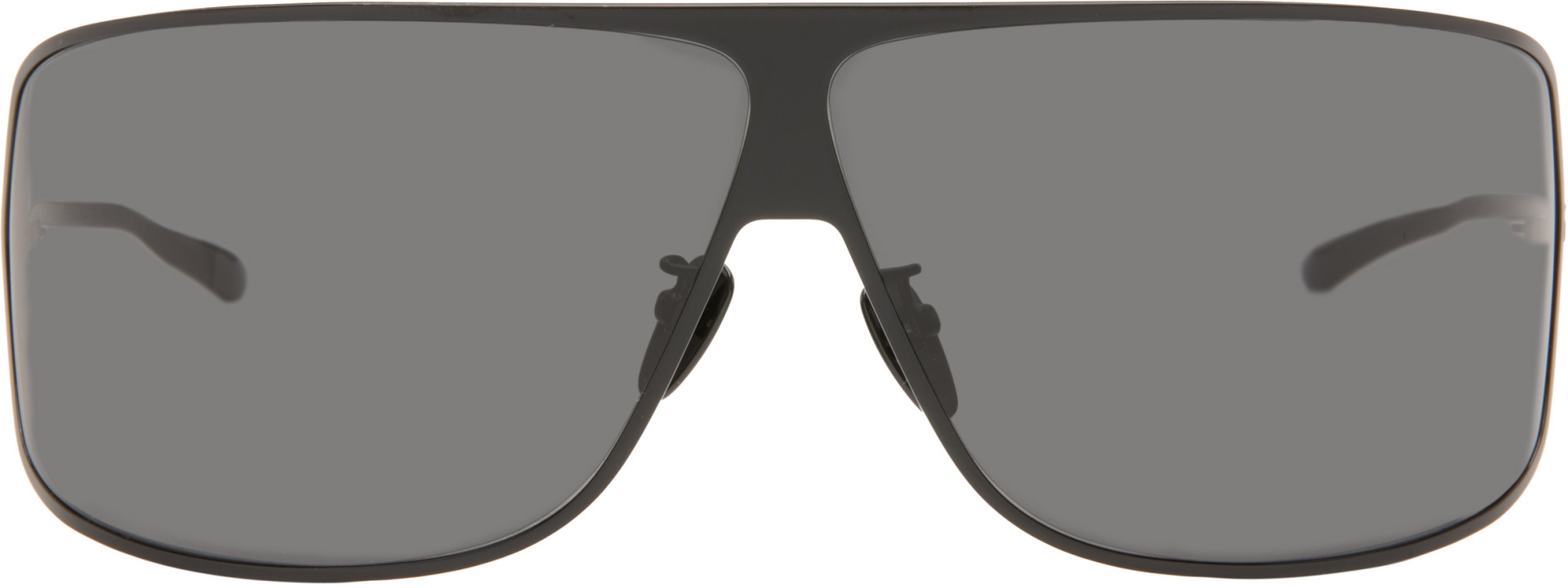 Gucci - Black Mask Frame Sunglasses