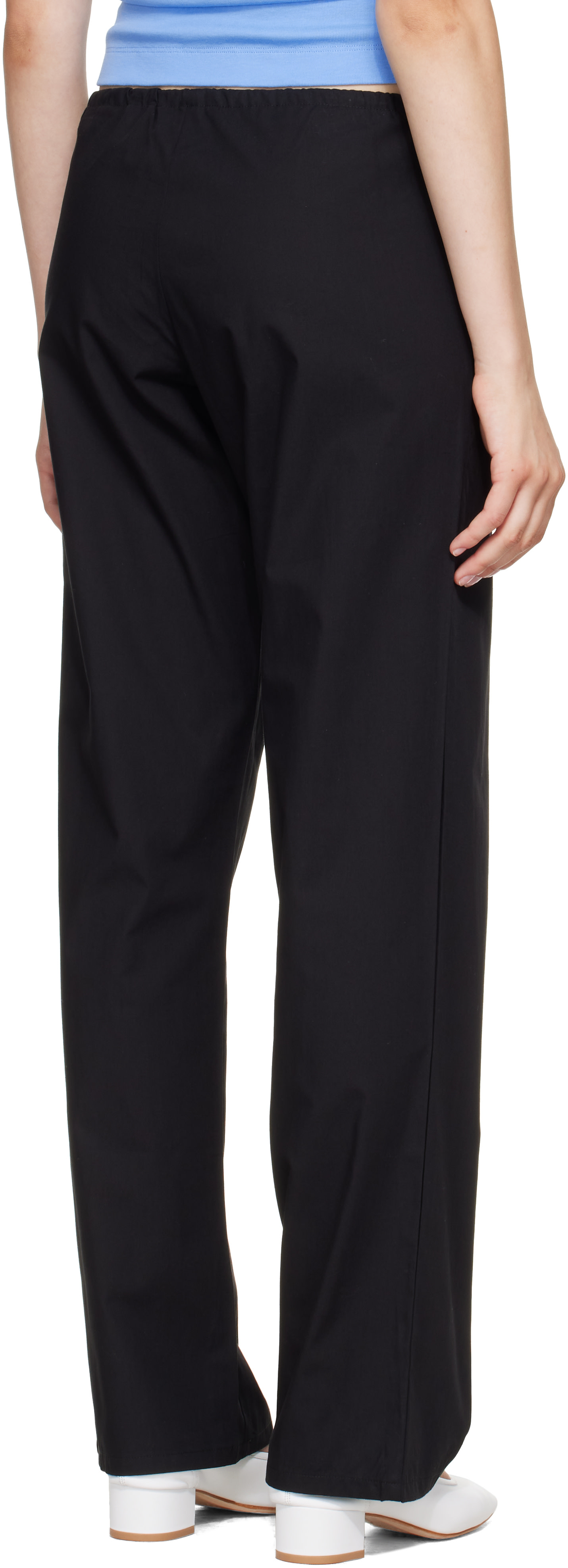 Brooke Callahan: Black Tie Lounge Pants | SSENSE