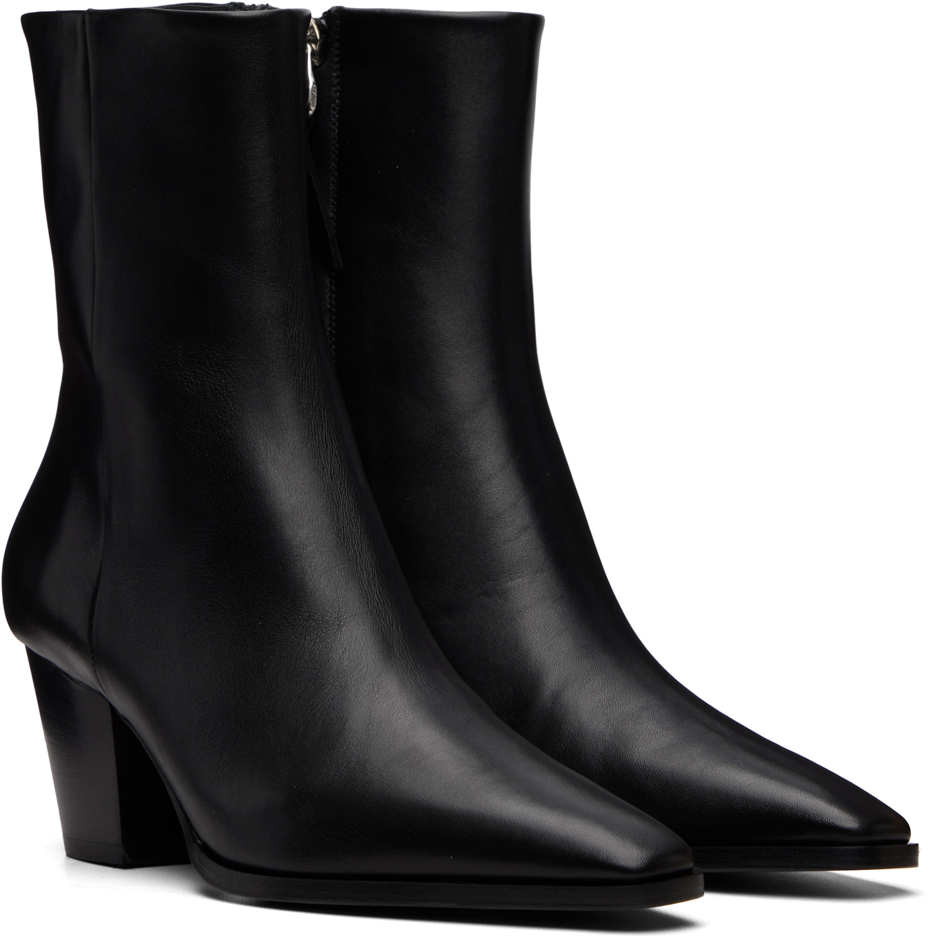 Aeyde - Bottines de cowboy Hedvig noires
