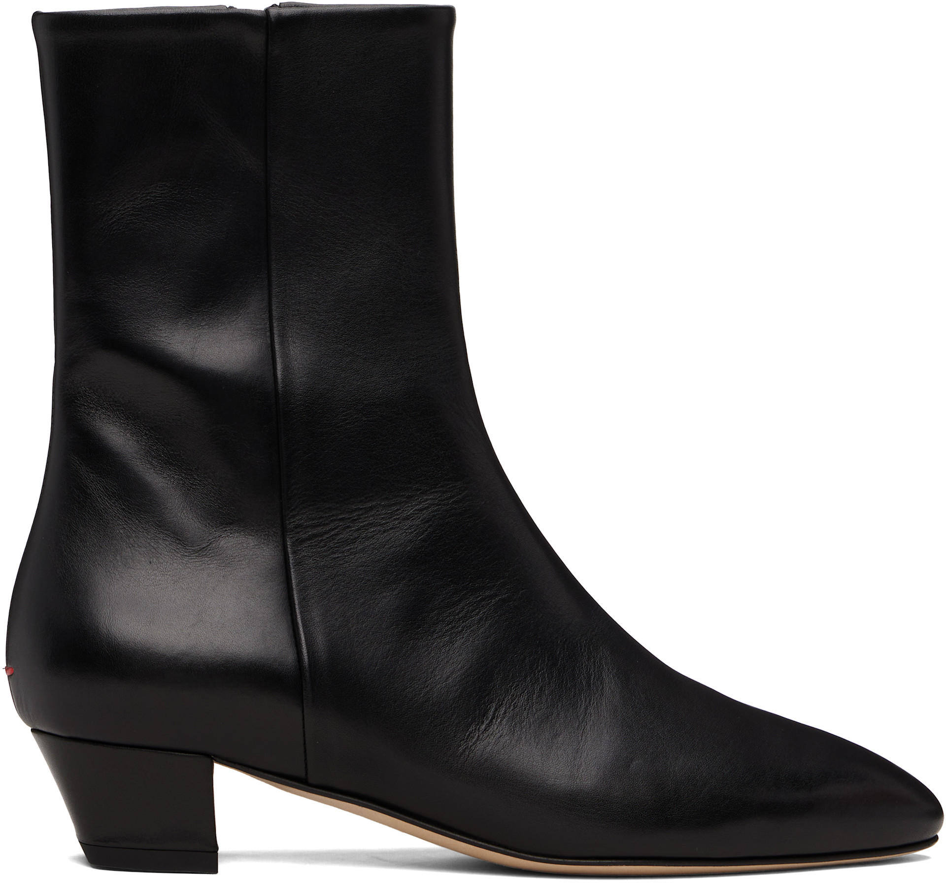 Aeyde - Bottines Yasmin noires en cuir