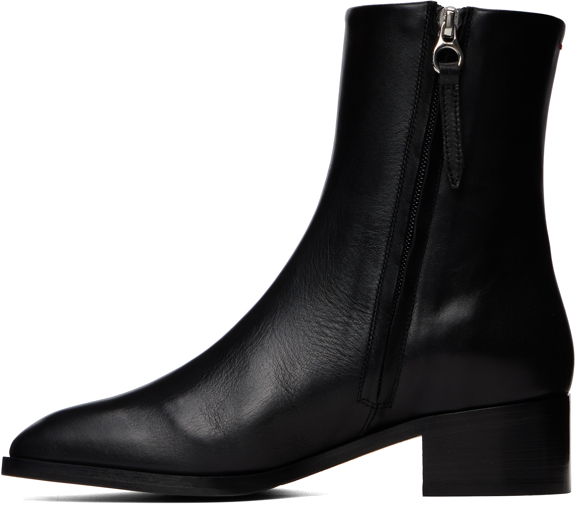 Aeyde - Bottines Lee noires en cuir