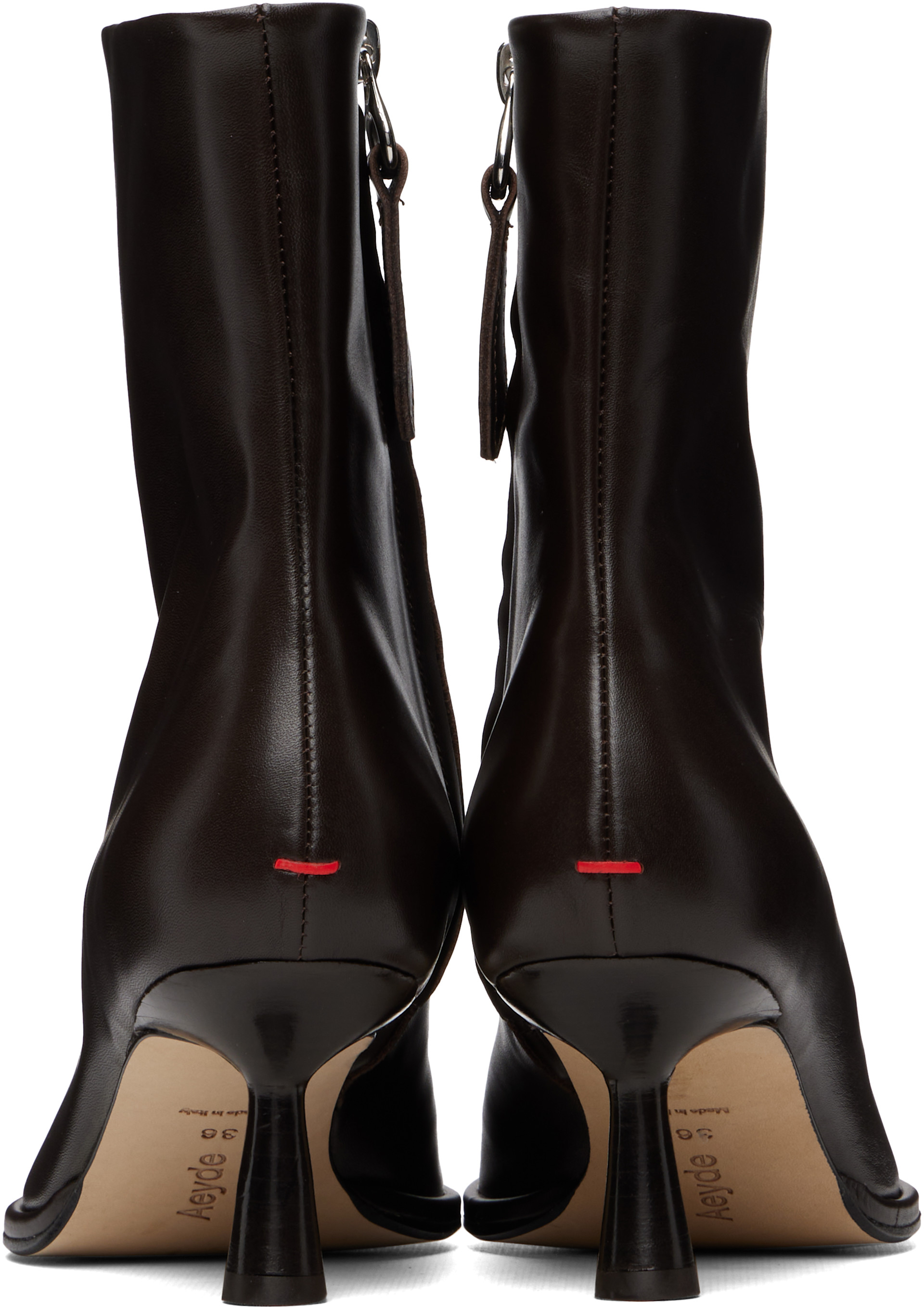 Aeyde - Bottes Dorothy brunes