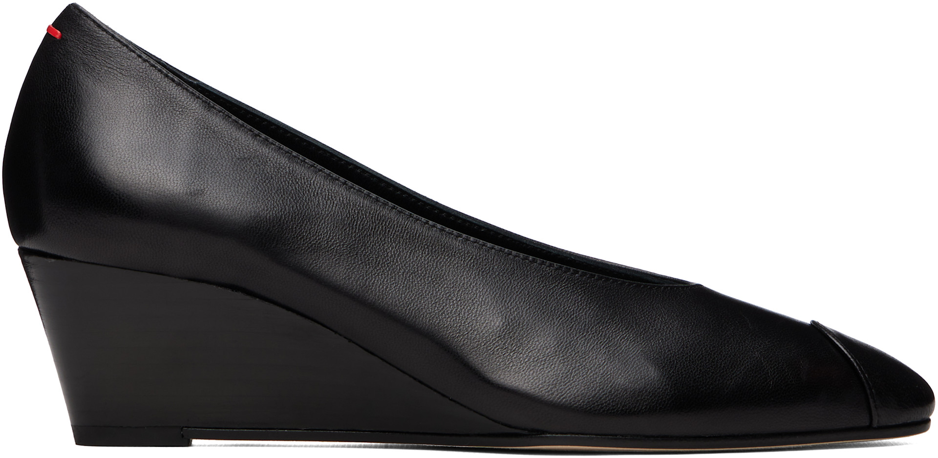 Aeyde - Black Calea Cap Heels