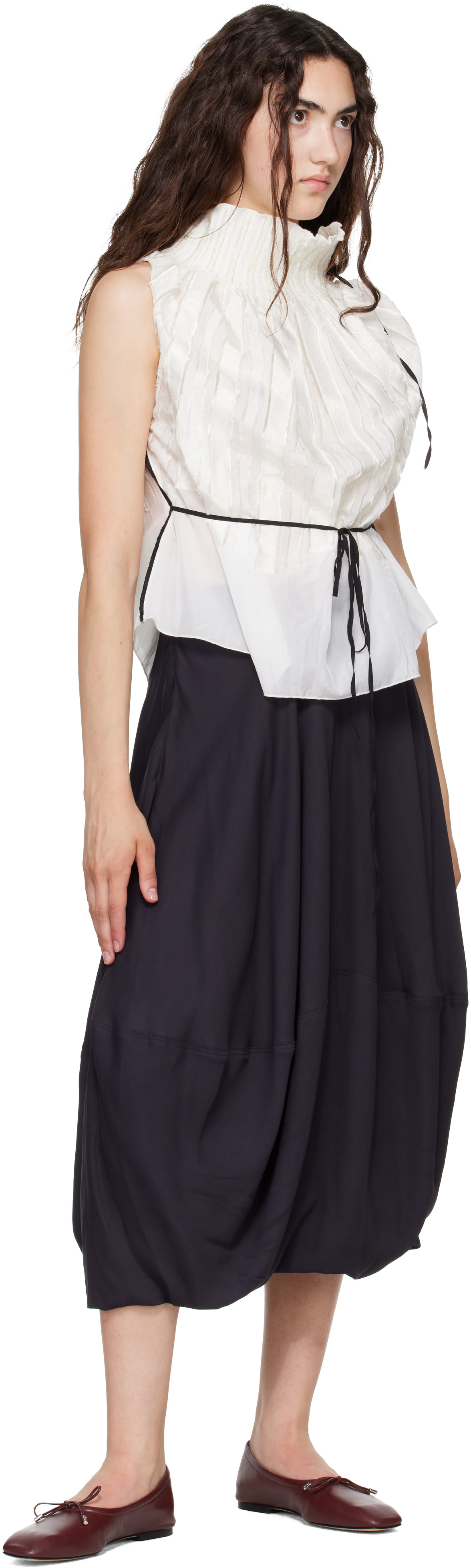 Aeyde - Ballerines Nomi bourgogne