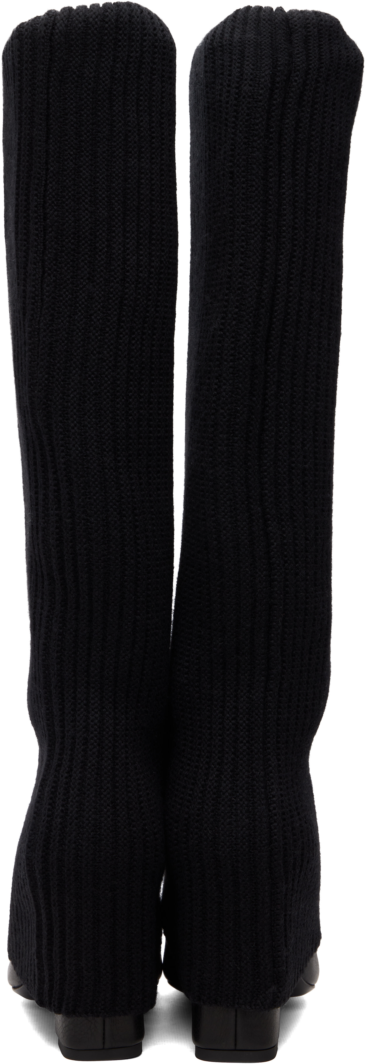 SECONDA - Black Sock Tall Boots