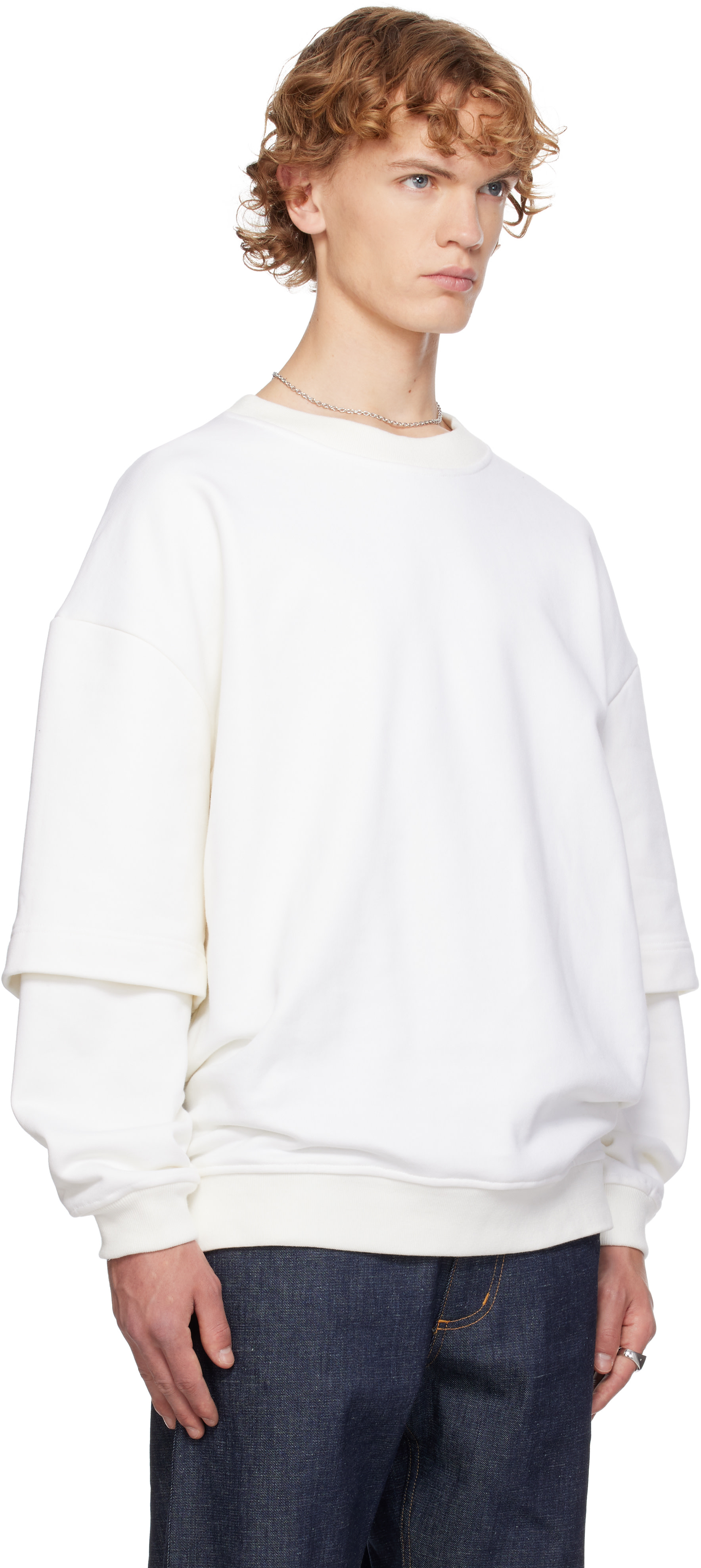 SECONDA - White SSENSE Exclusive Luna Sweatshirt