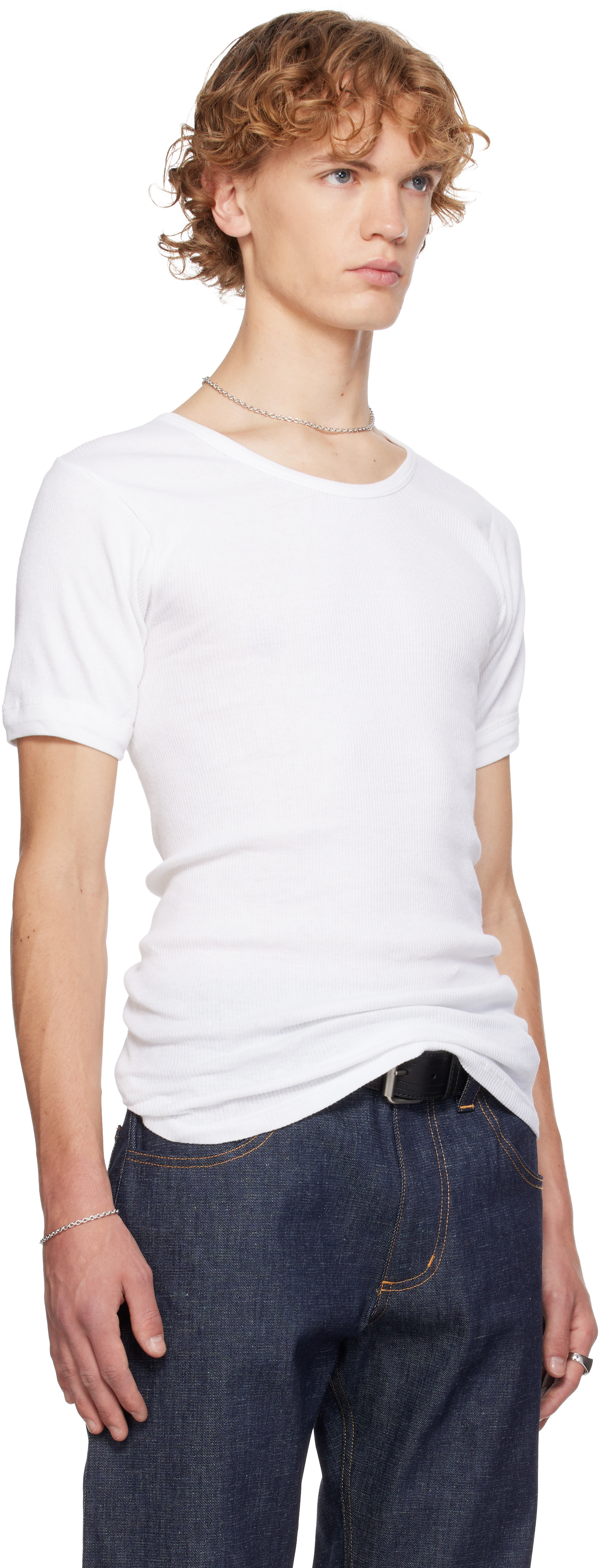SECONDA - T-shirt blanc à logo