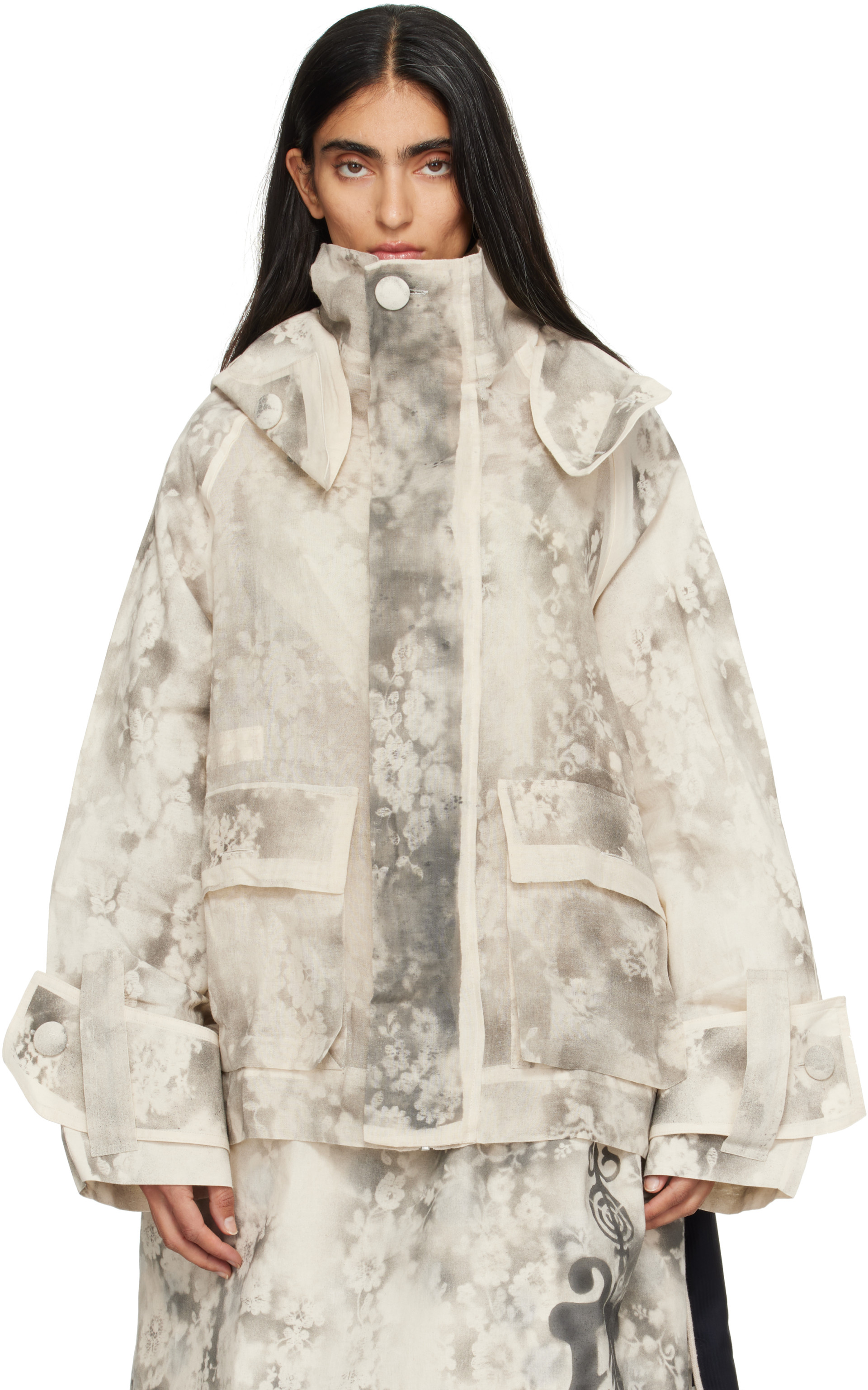 Joone Joonam - Off-White Multi Lace Jacket