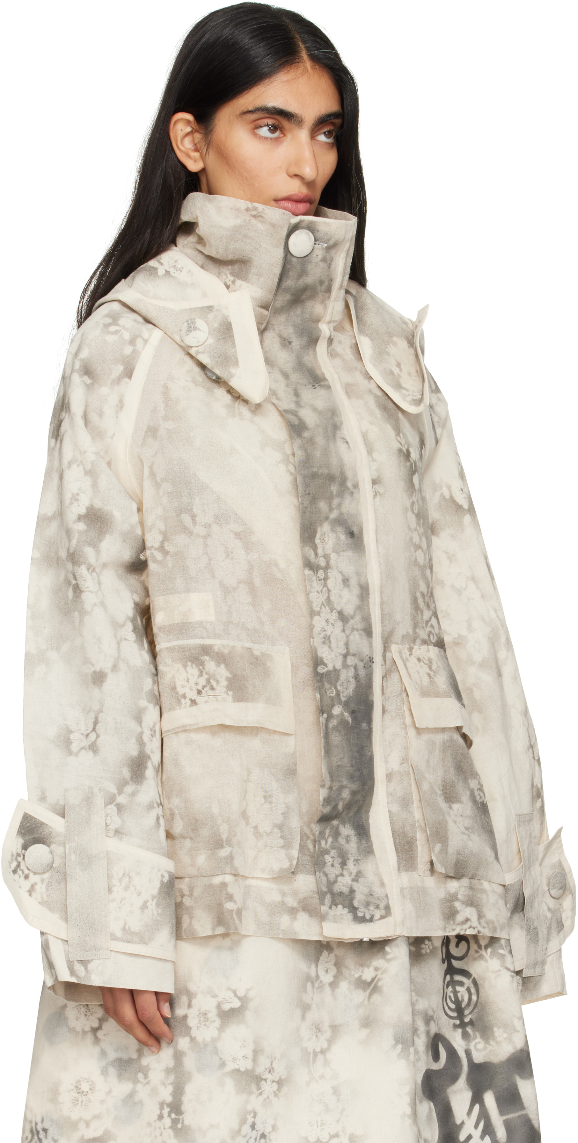 Joone Joonam - Off-White Multi Lace Jacket