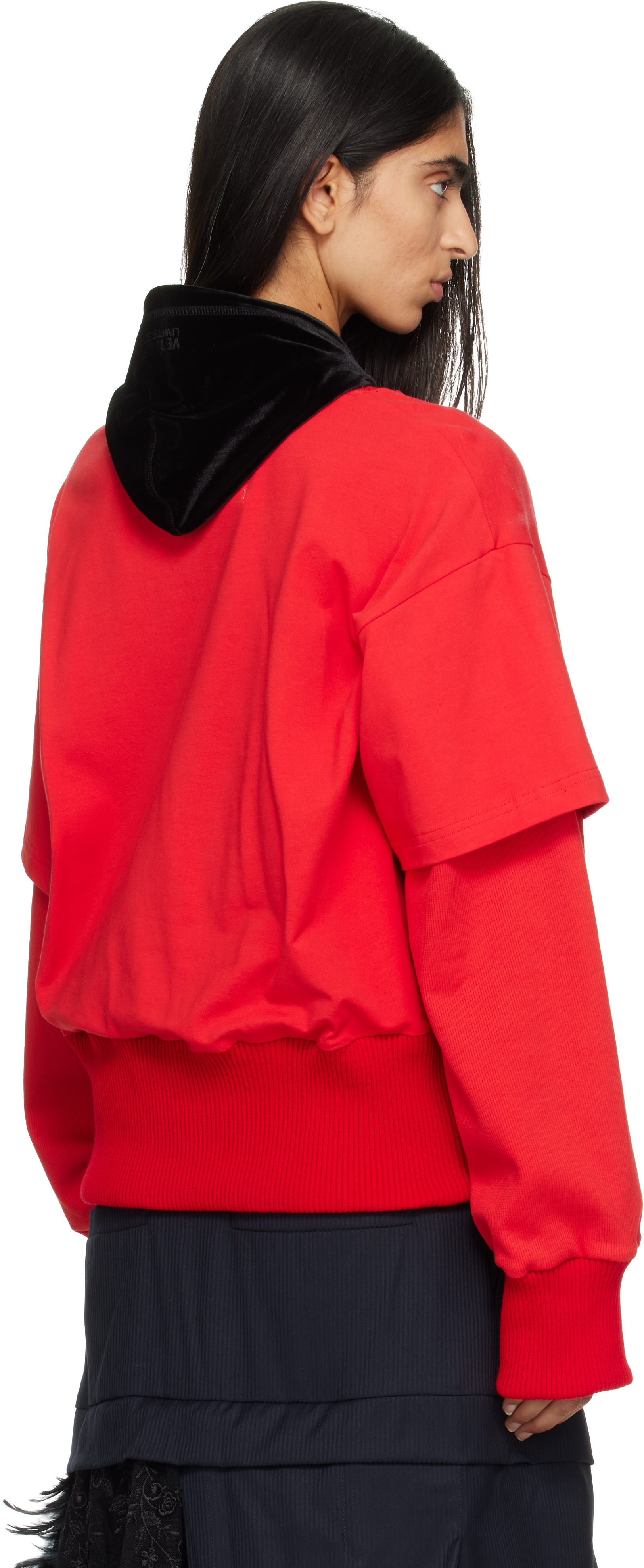 Joone Joonam - Pull molletonné de sport Dharma rouge