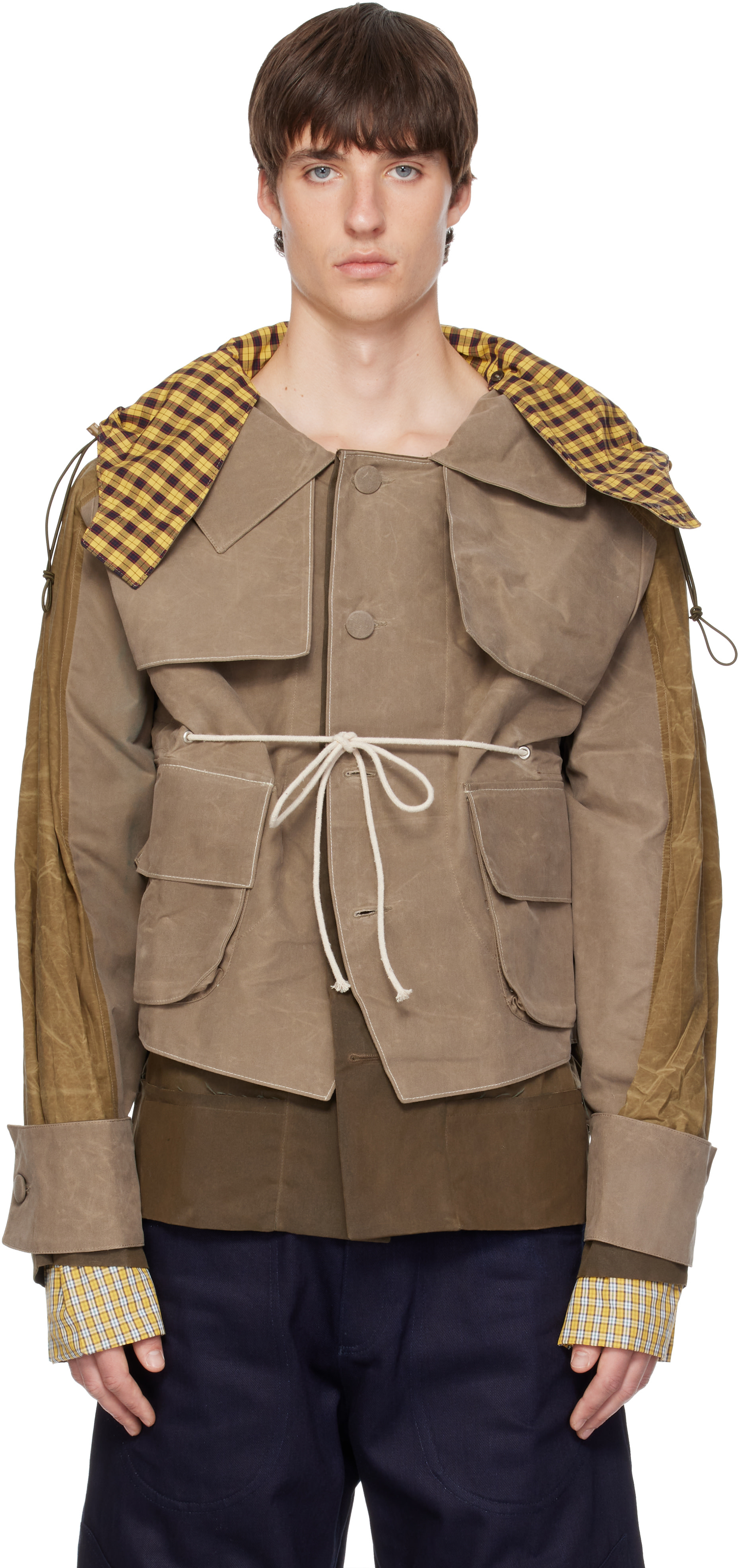 Joone Joonam - Khaki Angelo Villa Coat