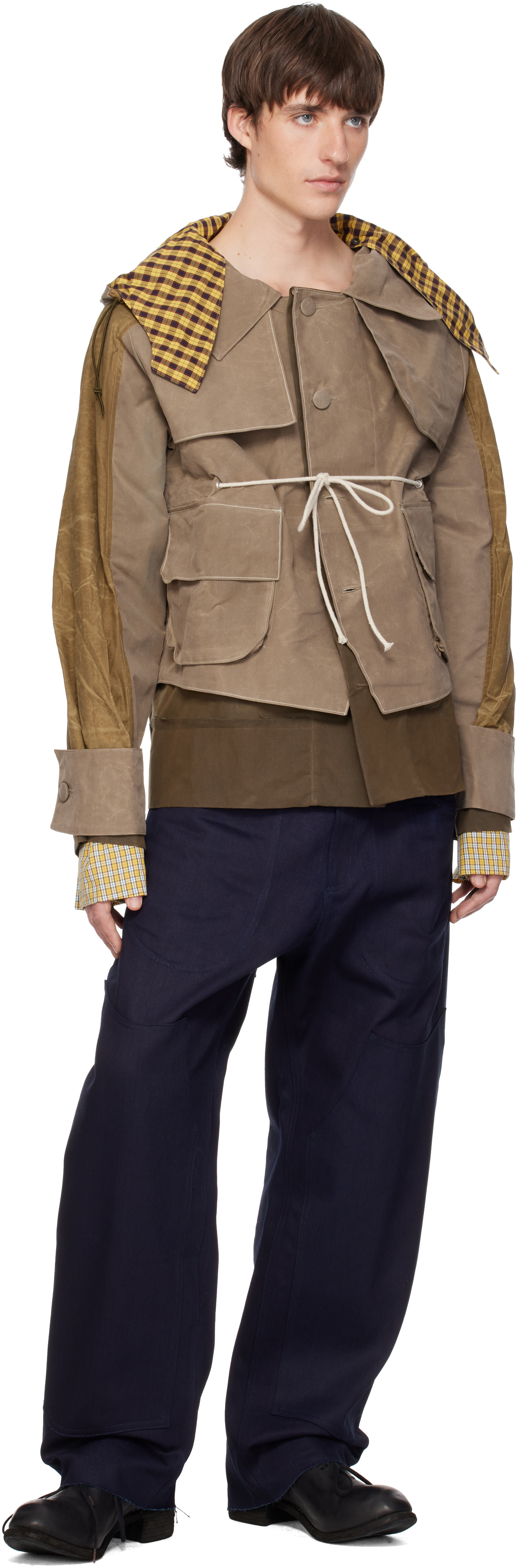 Joone Joonam - Khaki Angelo Villa Coat