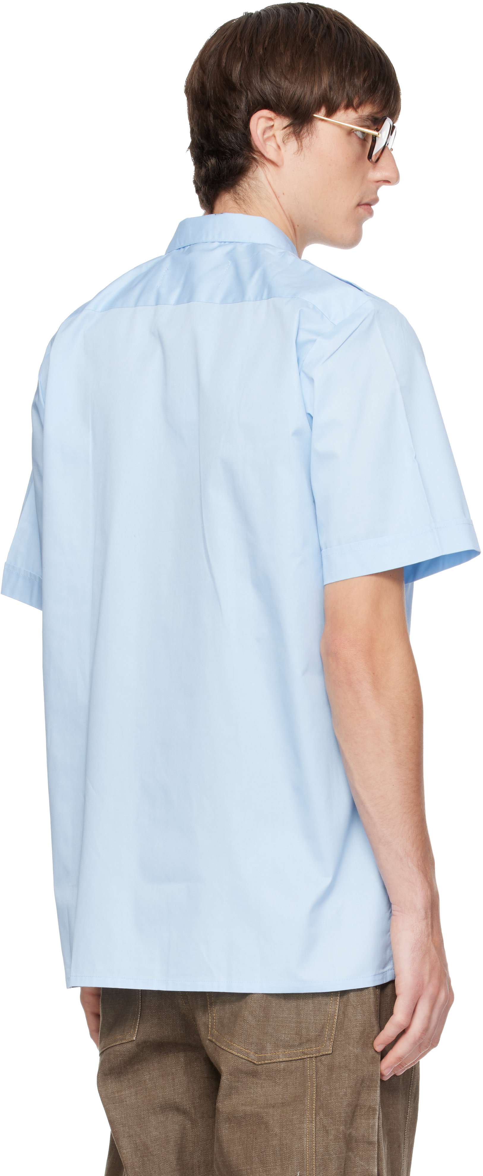 Joone Joonam - Chemise Delft Commando bleue
